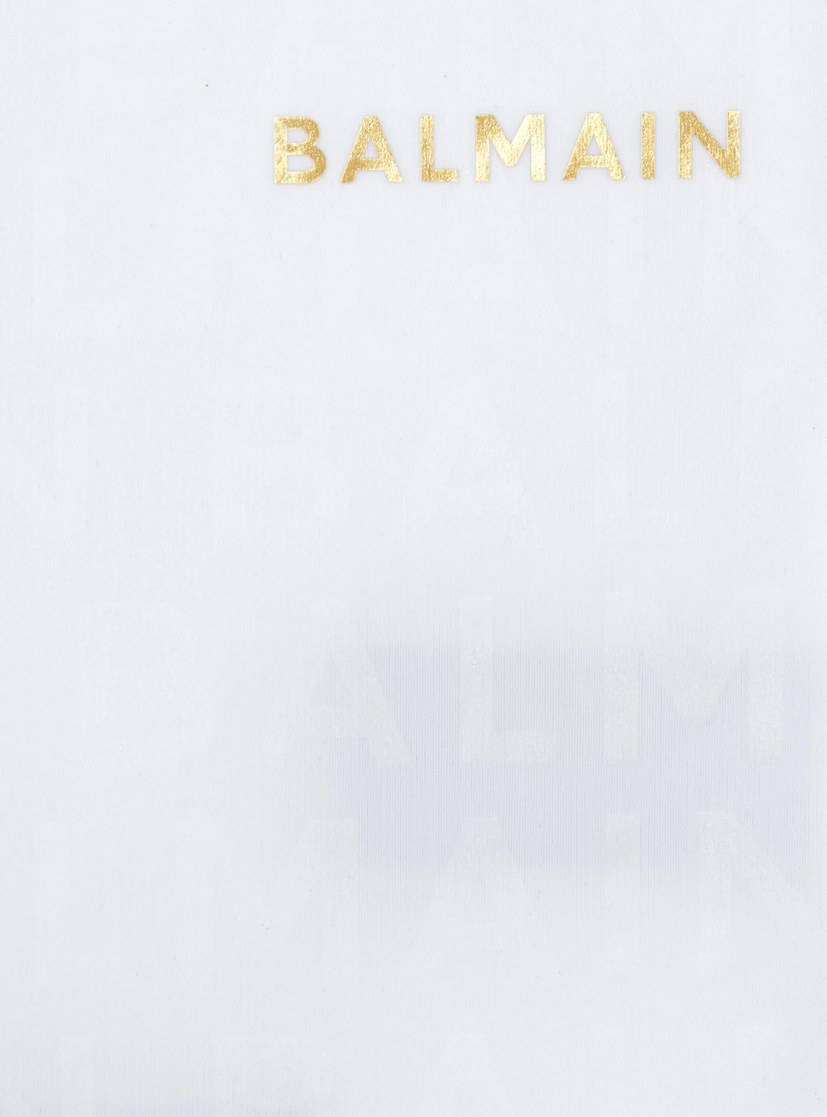 Balmain Bambina (4-10 Anni)-1-piece Swimsuit white