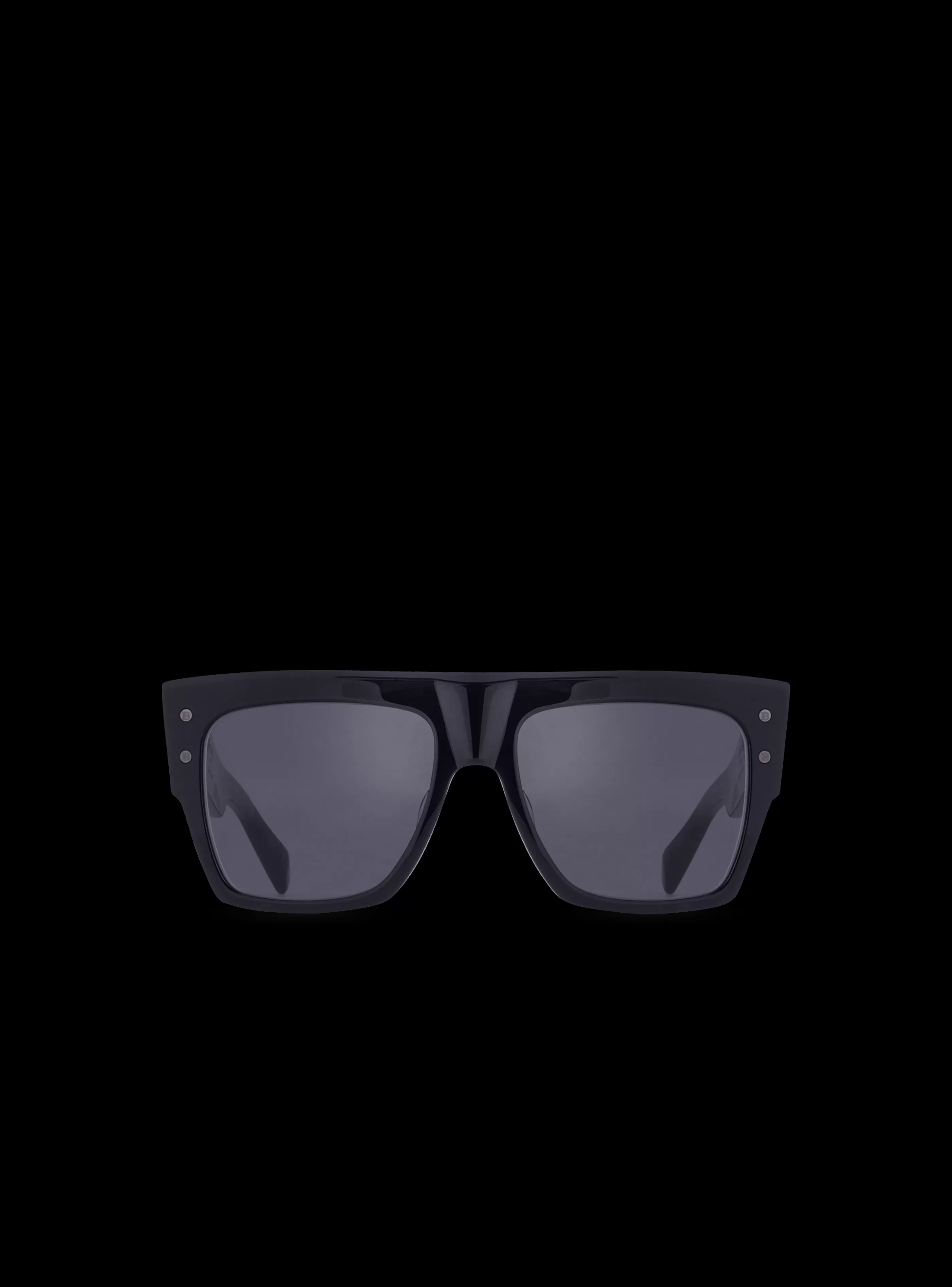 Balmain Occhiali-Acetate B-I Sunglasses black