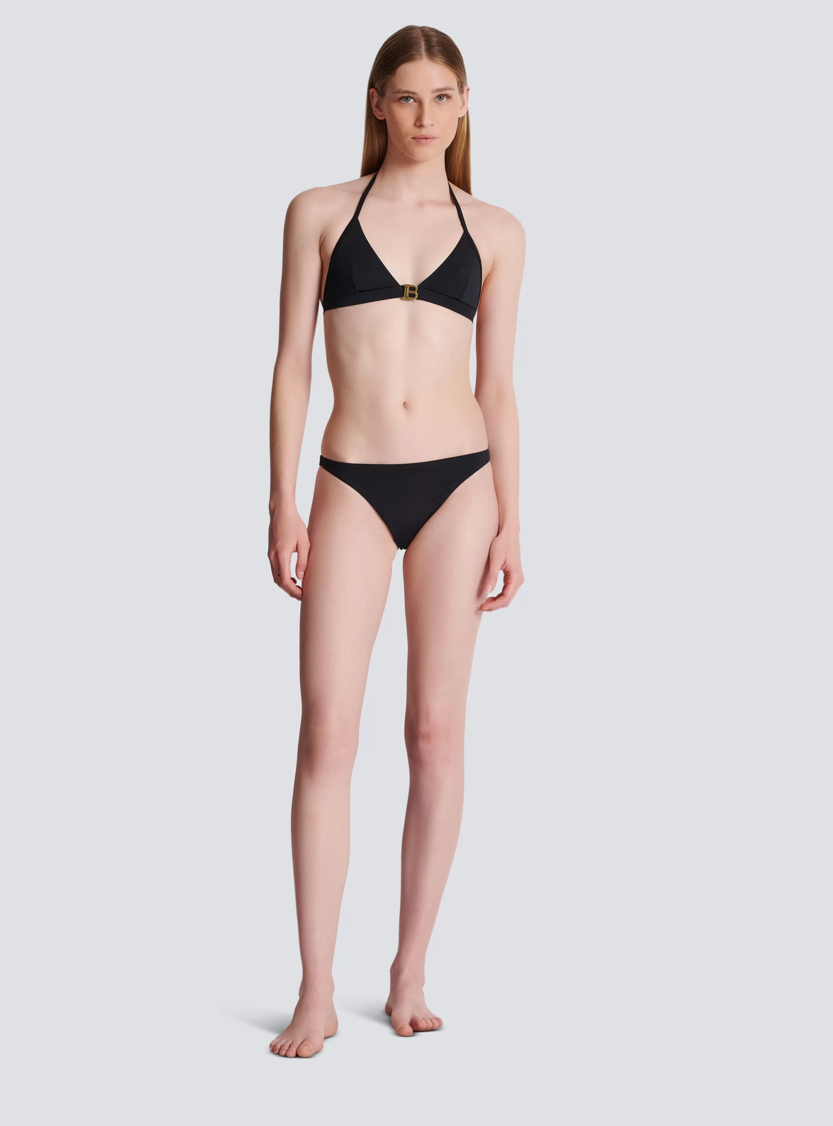 Balmain Costumi Da Bagno-B Triangle Bikini black