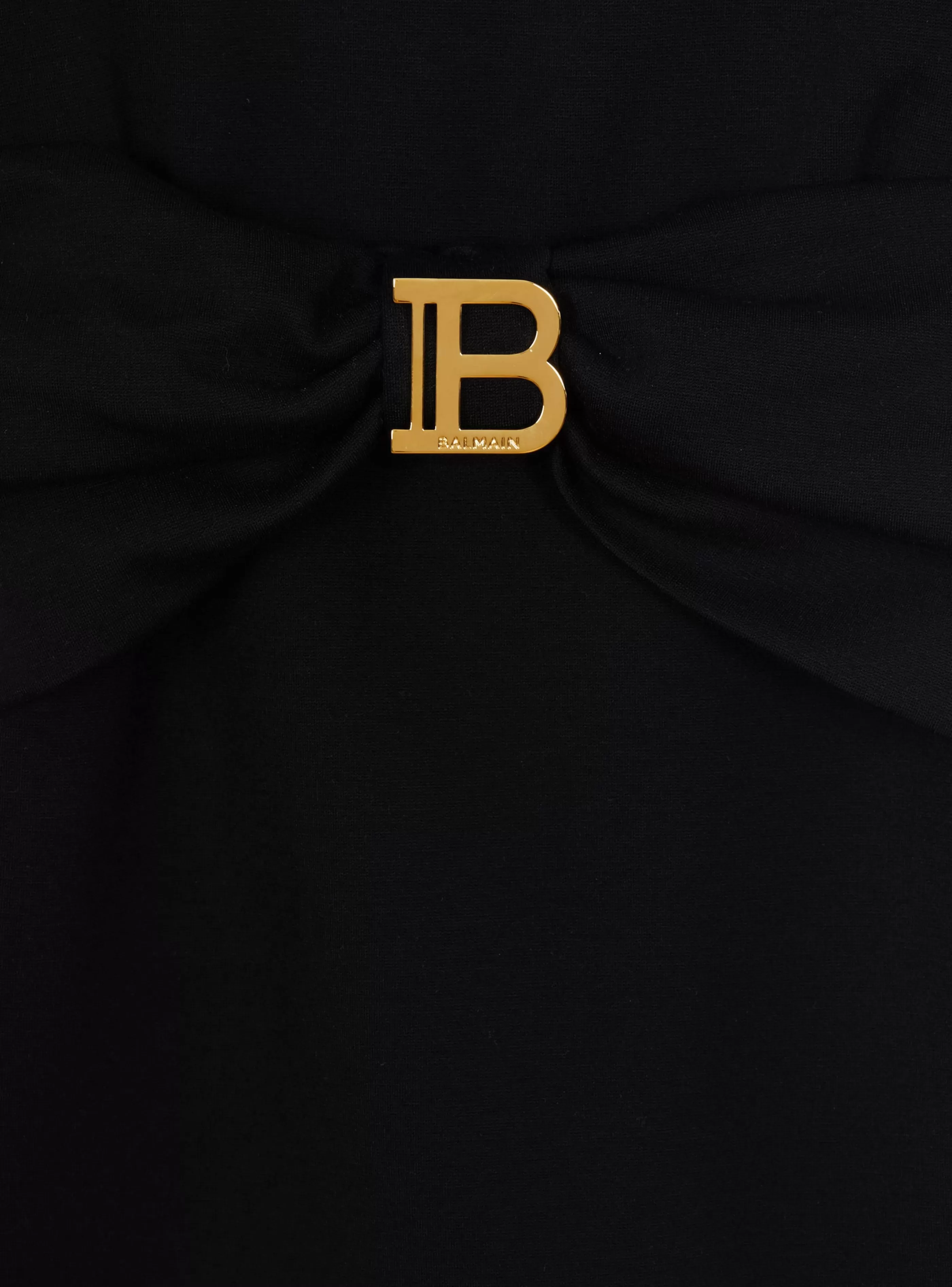 Balmain Bambina (4-10 Anni)-B T-shirt Dress black