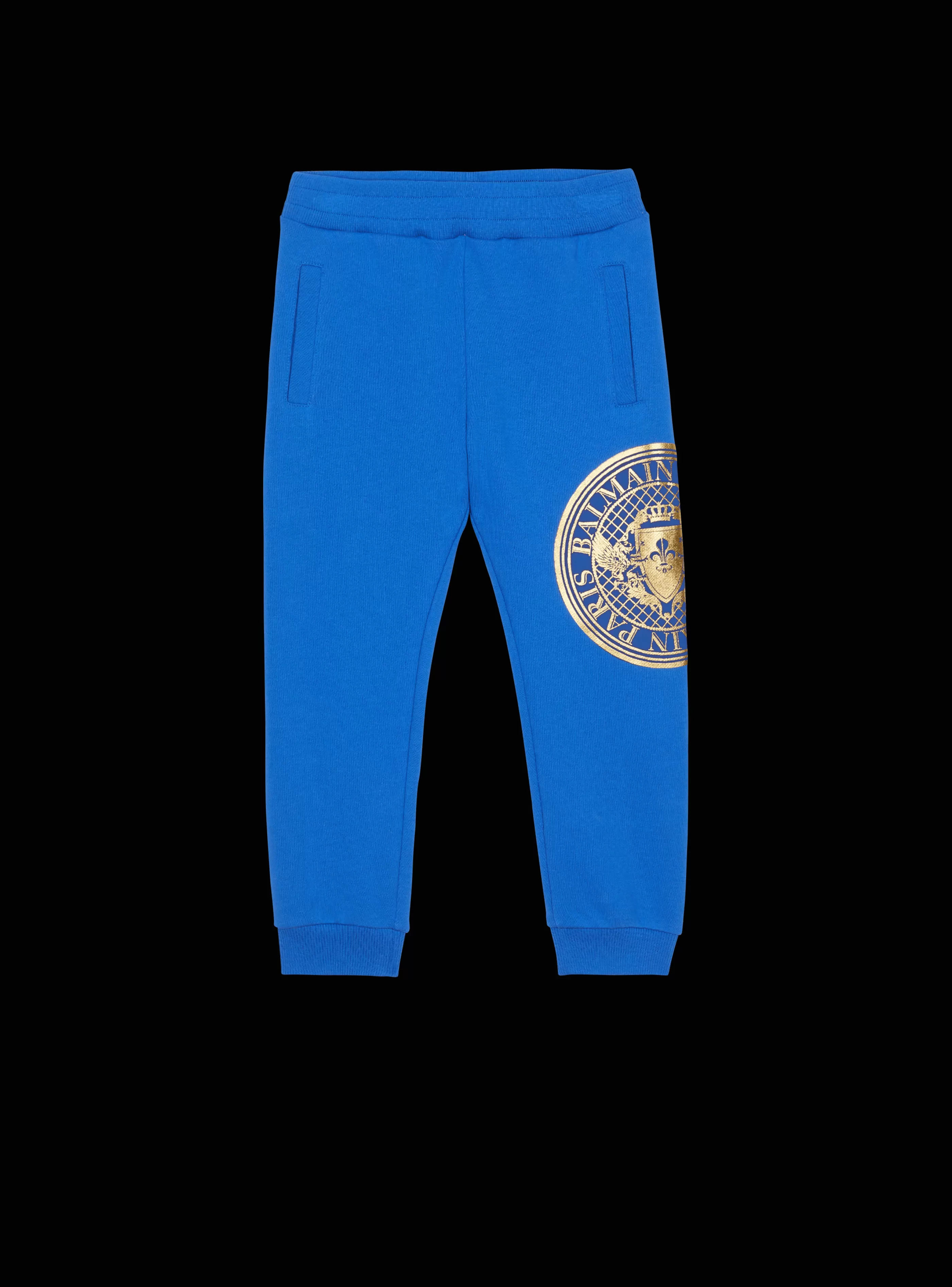 Balmain Bambino (4-10 Anni)- 'Coin' Joggers blue