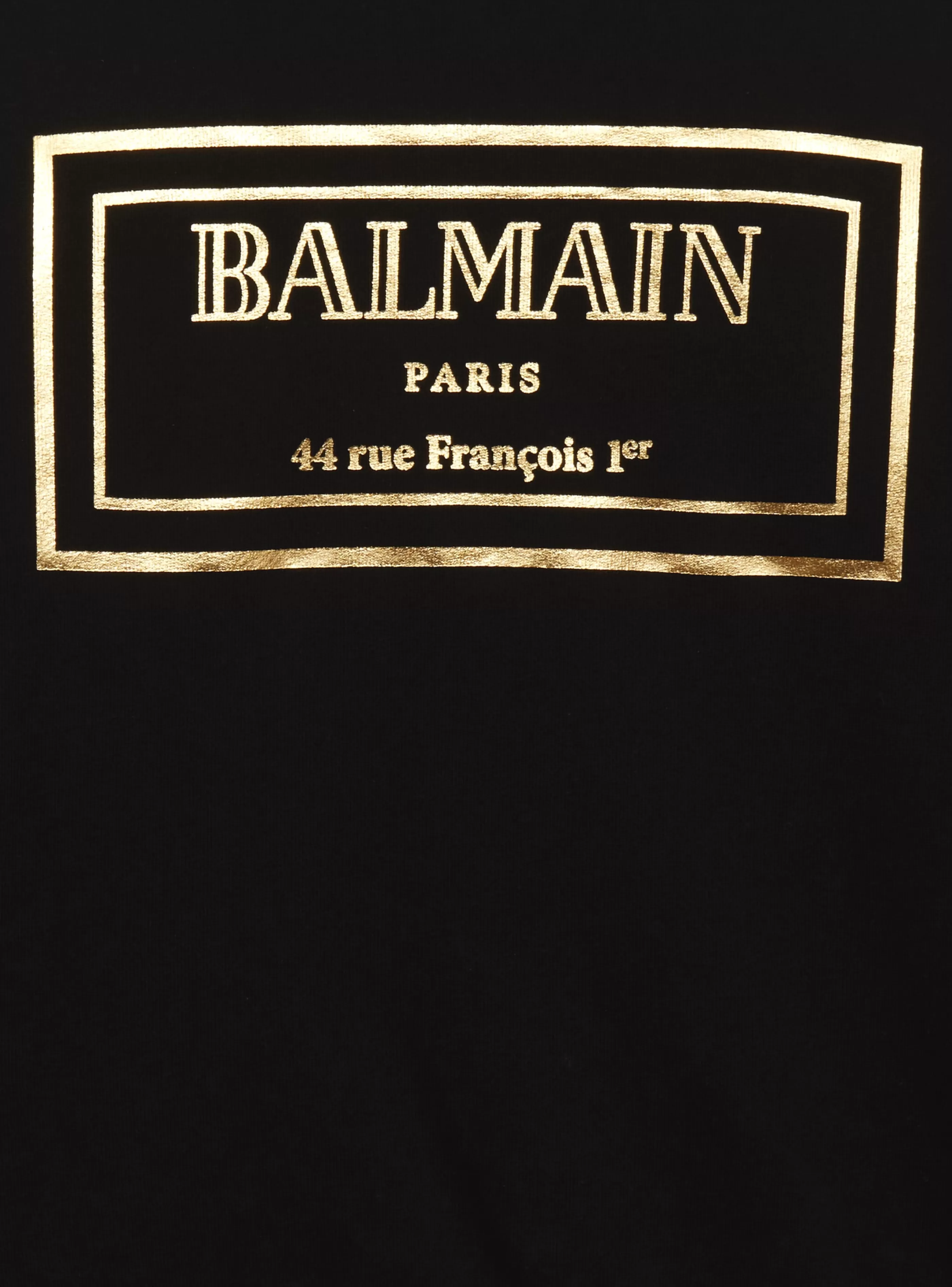 Balmain Bambino (4-10 Anni) | Bambina (4-10 Anni)- Paris Sweatshirt black