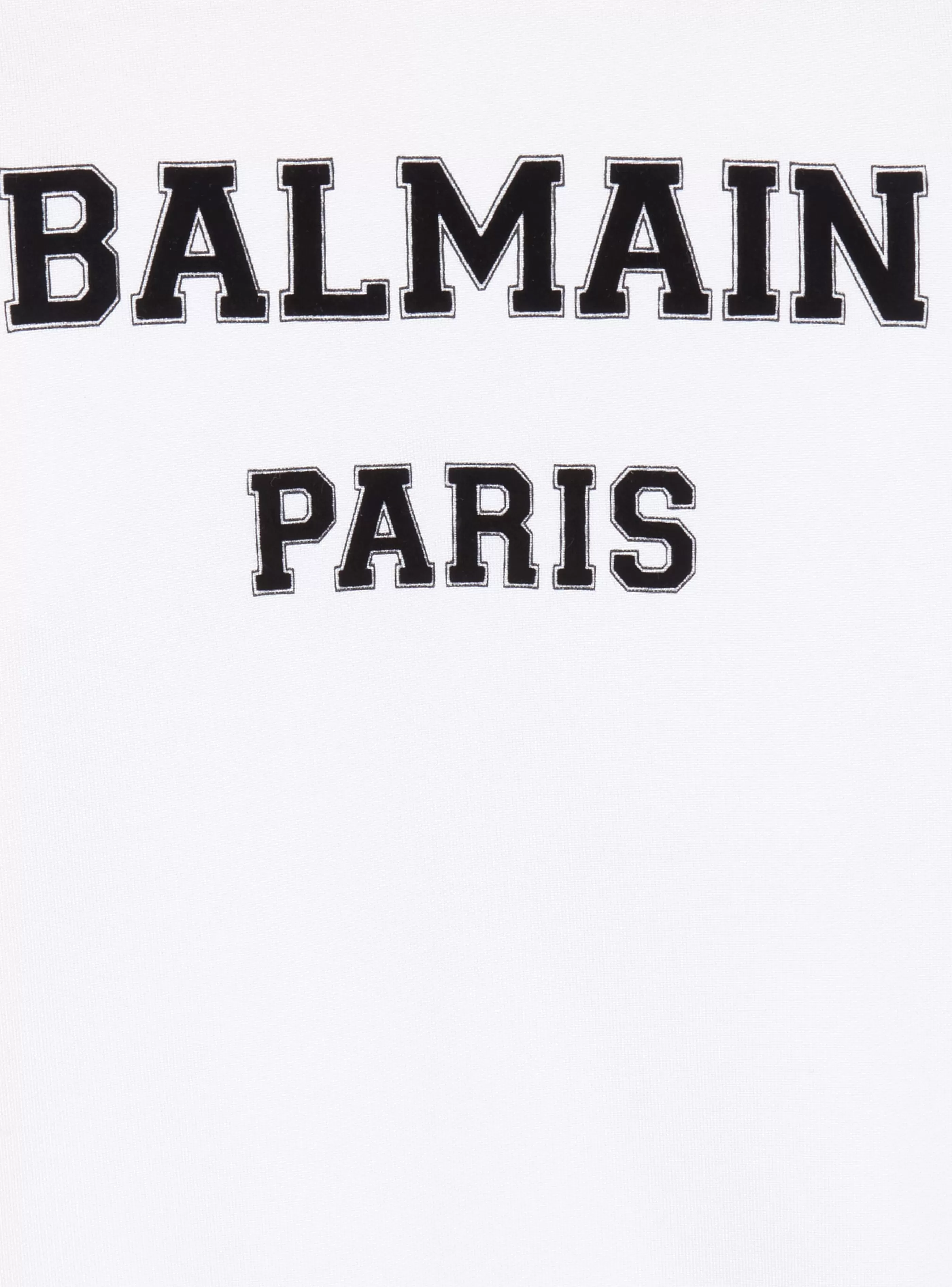 Balmain Bambino (4-10 Anni)- Paris Sweatshirt white