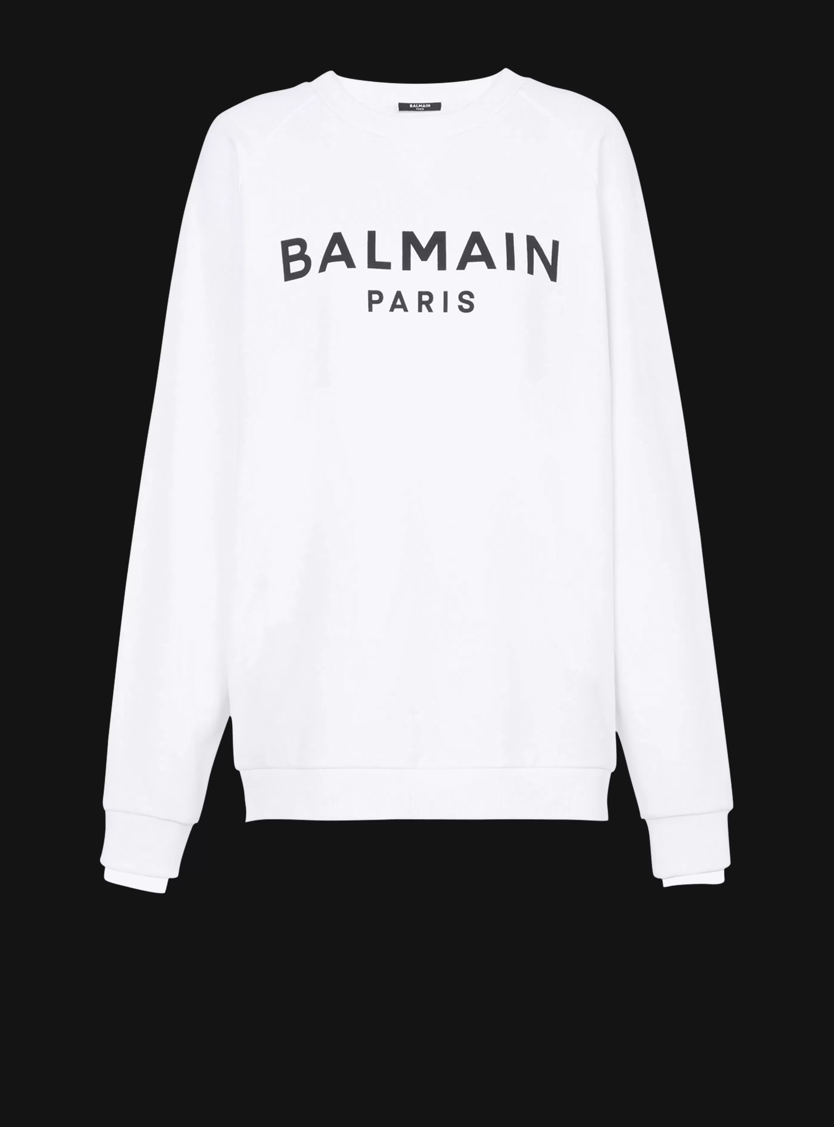 Balmain Abbigliamento Sportivo | Felpe- Paris Sweatshirt white