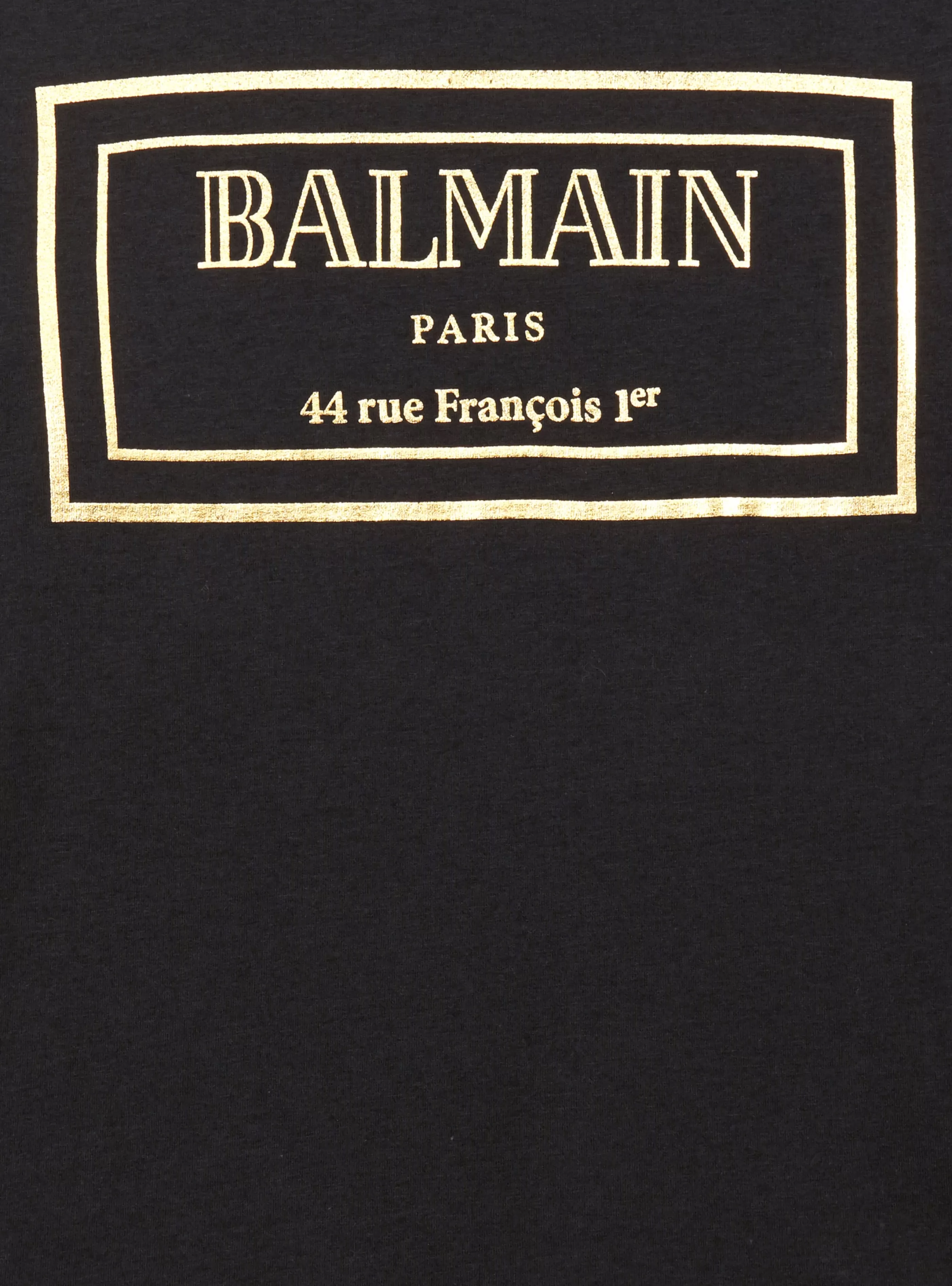 Balmain Bambino (4-10 Anni) | Bambina (4-10 Anni)- Paris T-shirt black