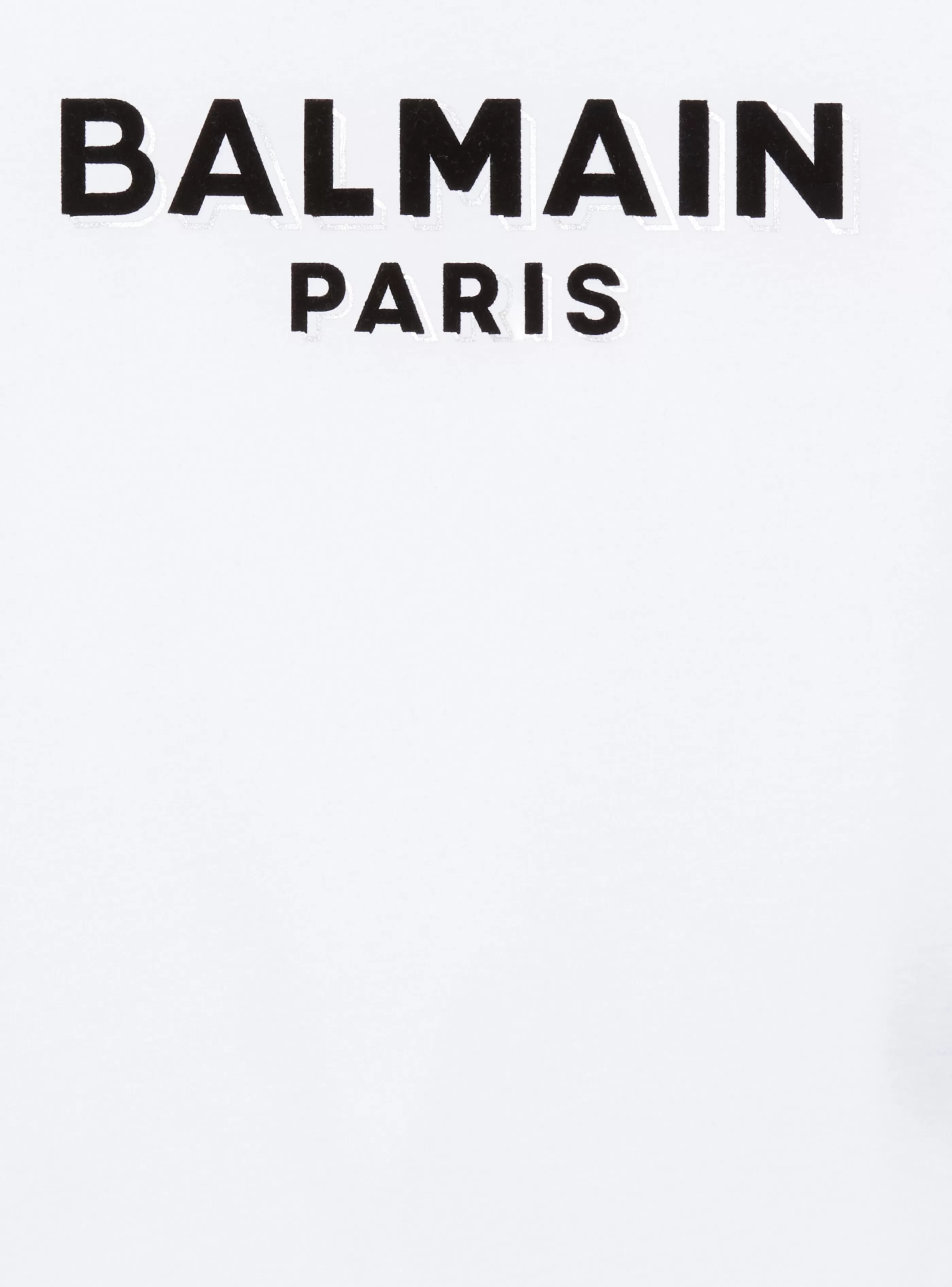 Balmain Bambino (4-10 Anni) | Bambina (4-10 Anni)- Paris T-shirt white