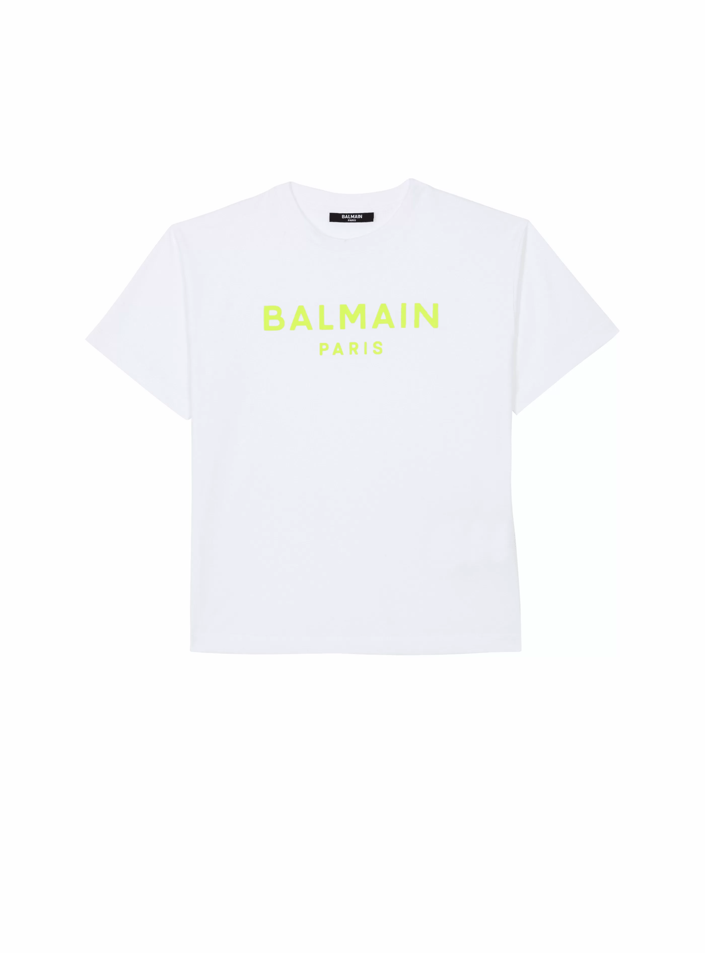 Balmain Bambino (4-10 Anni)- Paris T-shirt white