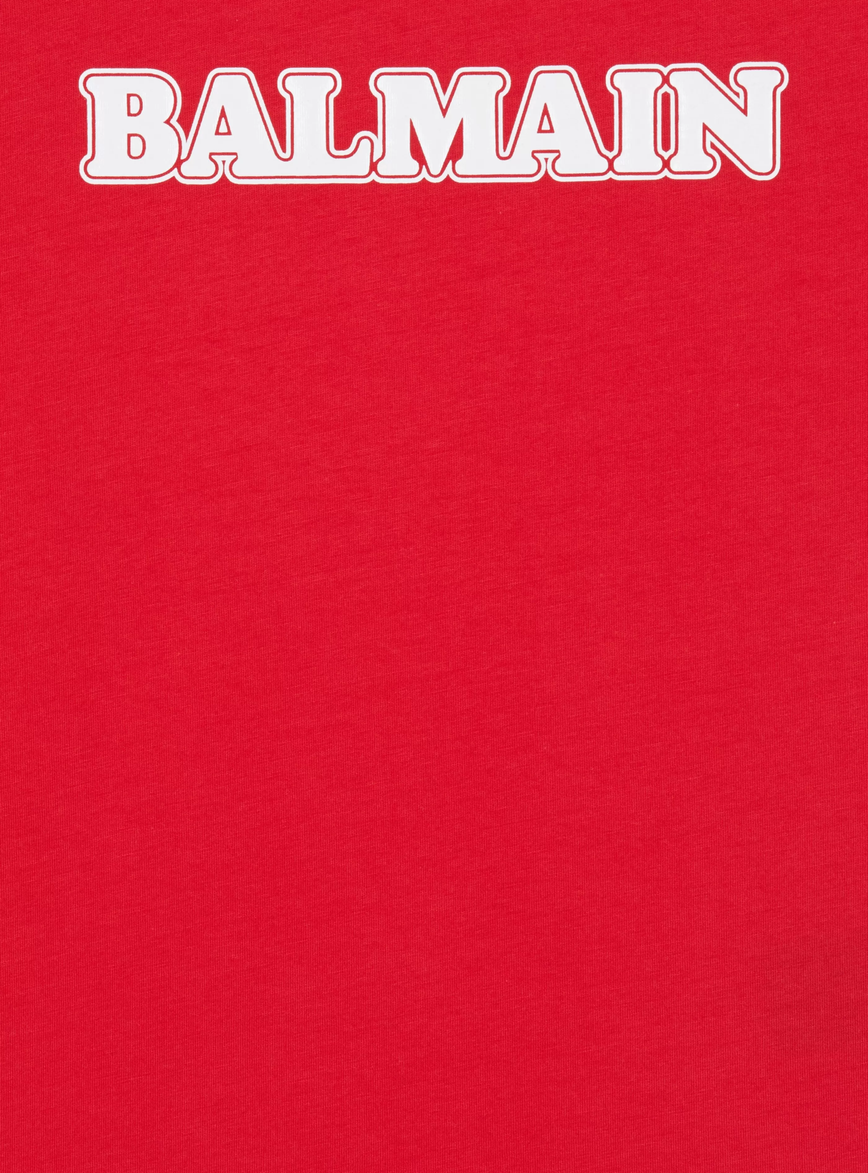 Balmain Bambino (4-10 Anni)- Retro T-shirt red