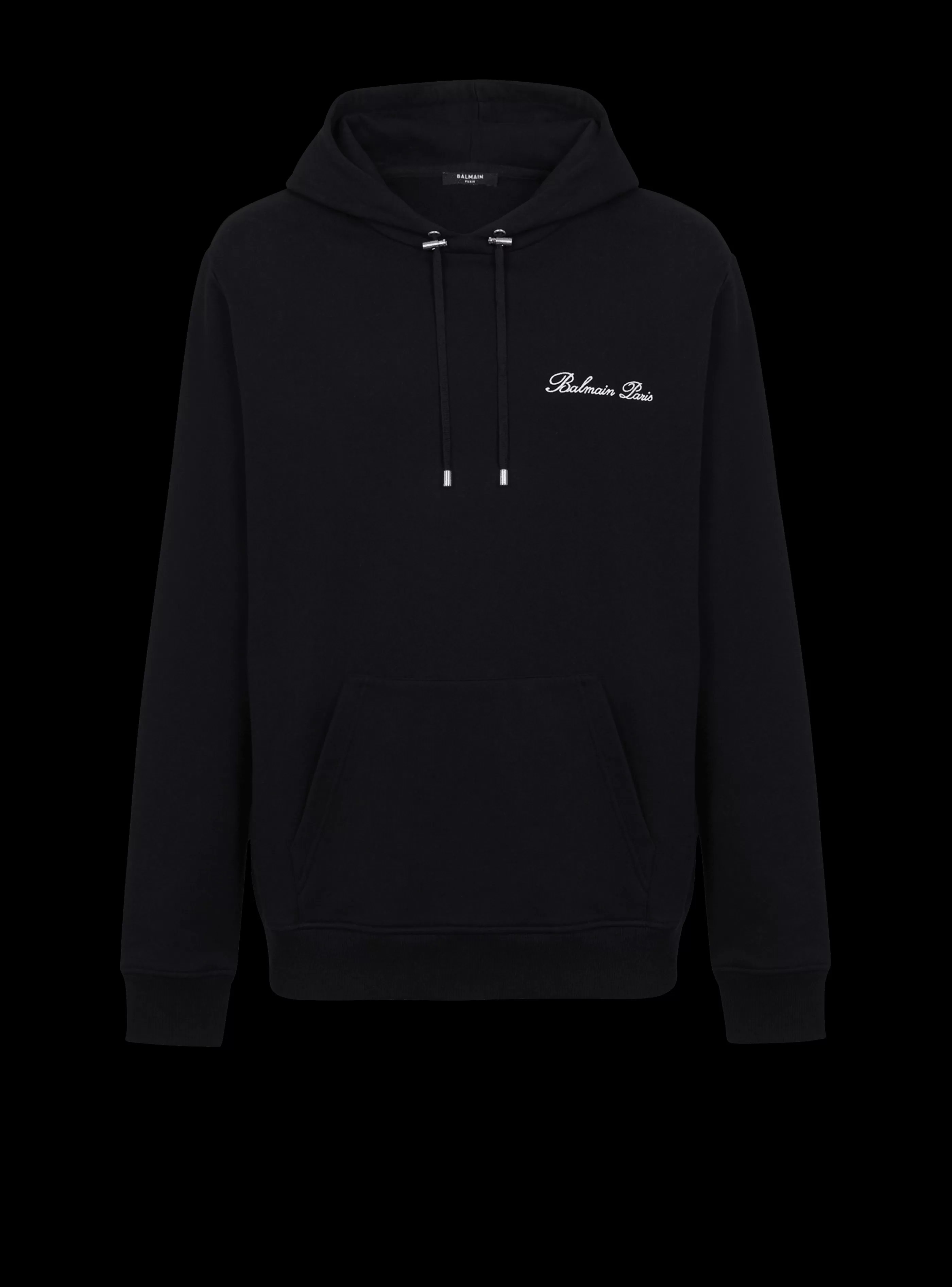Balmain Abbigliamento Sportivo | Felpe- Signature Hoodie black