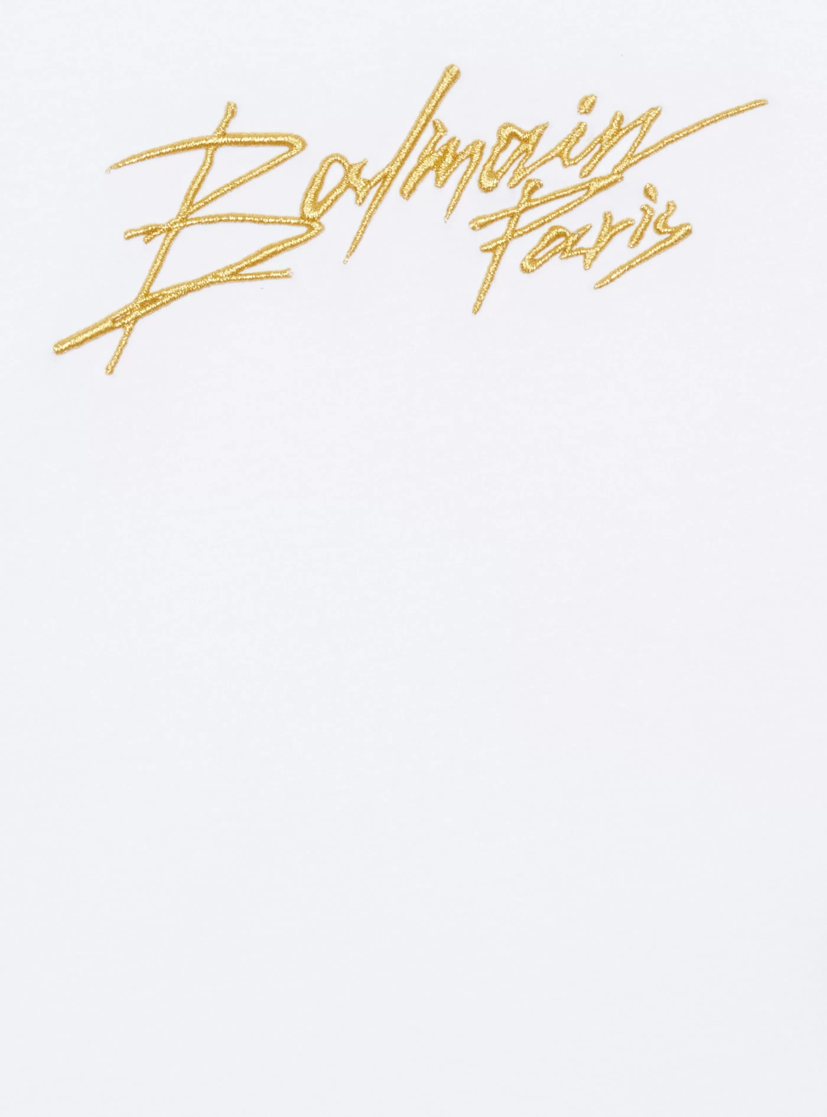 Balmain Bambino (4-10 Anni) | Bambina (4-10 Anni)- Signature T-shirt white