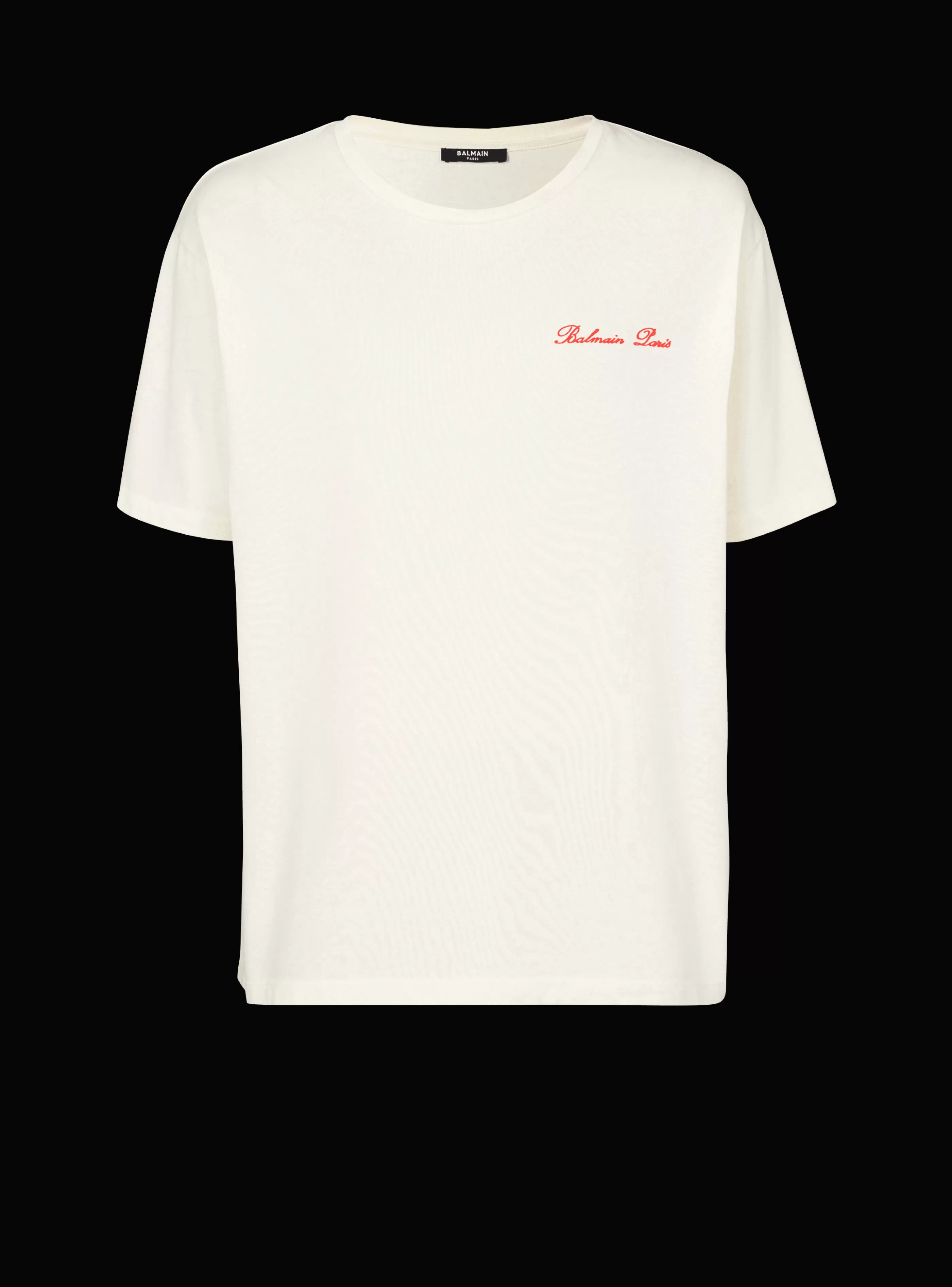 Balmain T-Shirts- Signature Western T-shirt multicolor