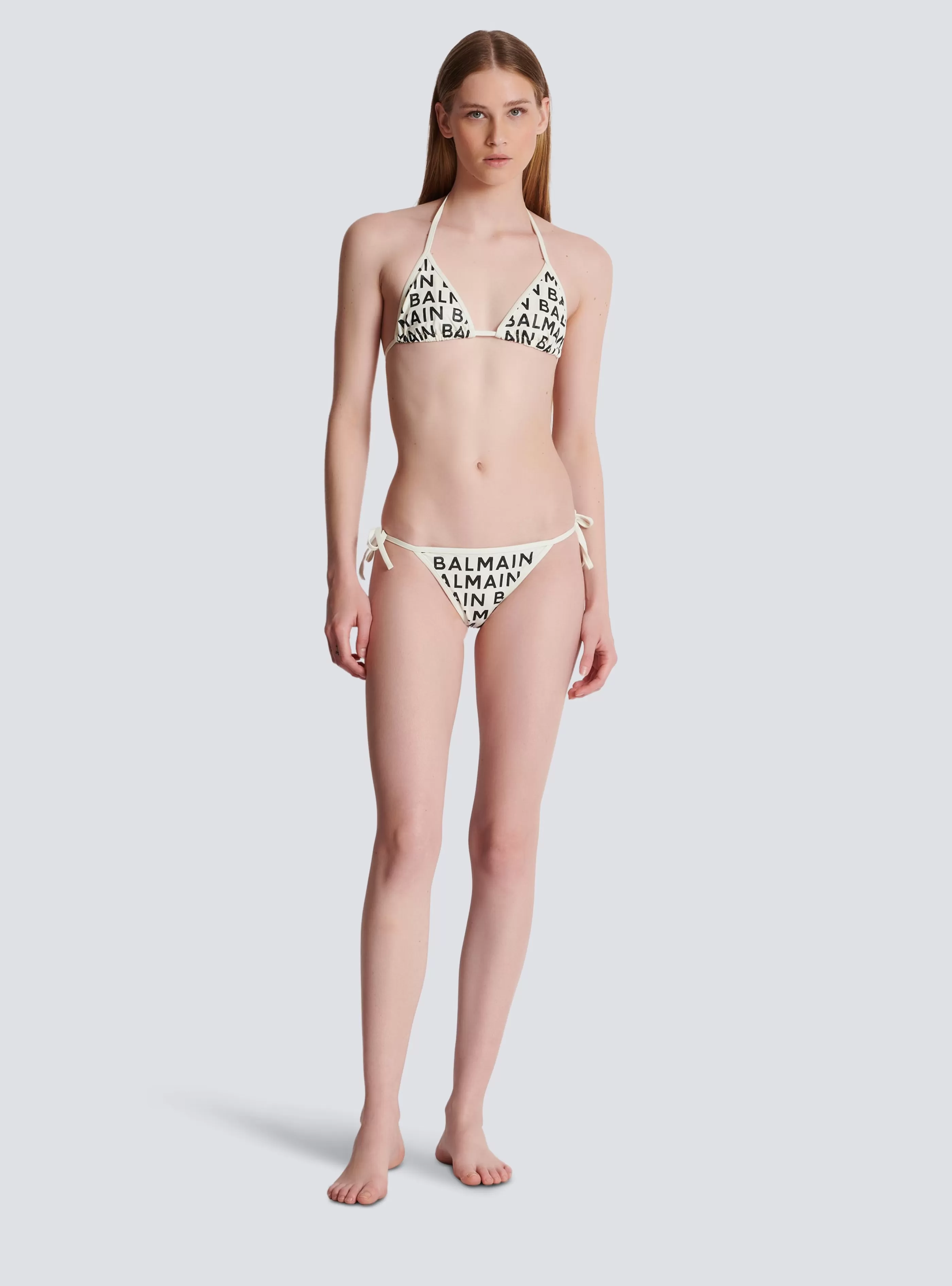 Balmain Costumi Da Bagno- Triangle Bikini black