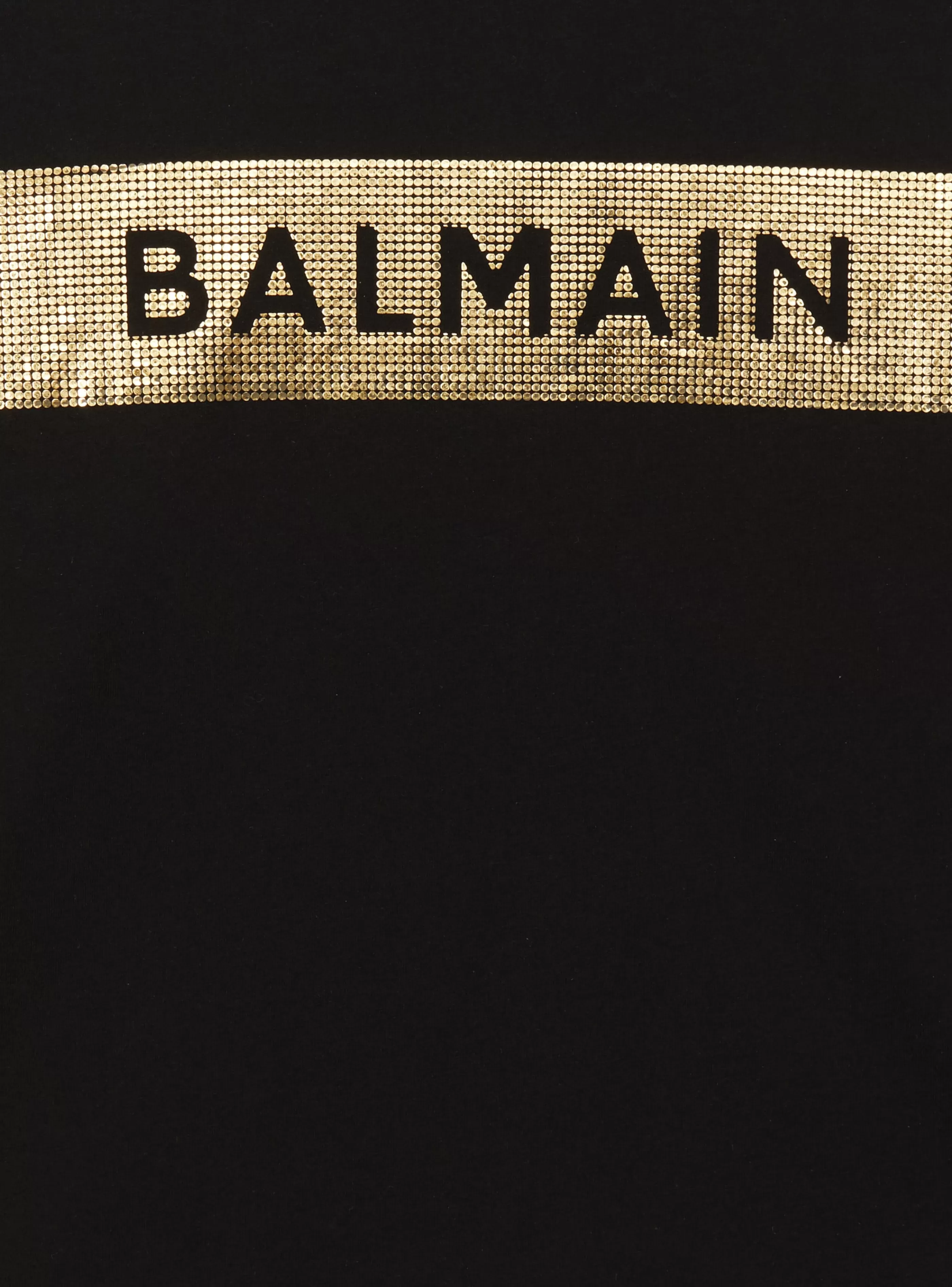 Balmain Bambino (4-10 Anni) | Bambina (4-10 Anni)- T-shirt black