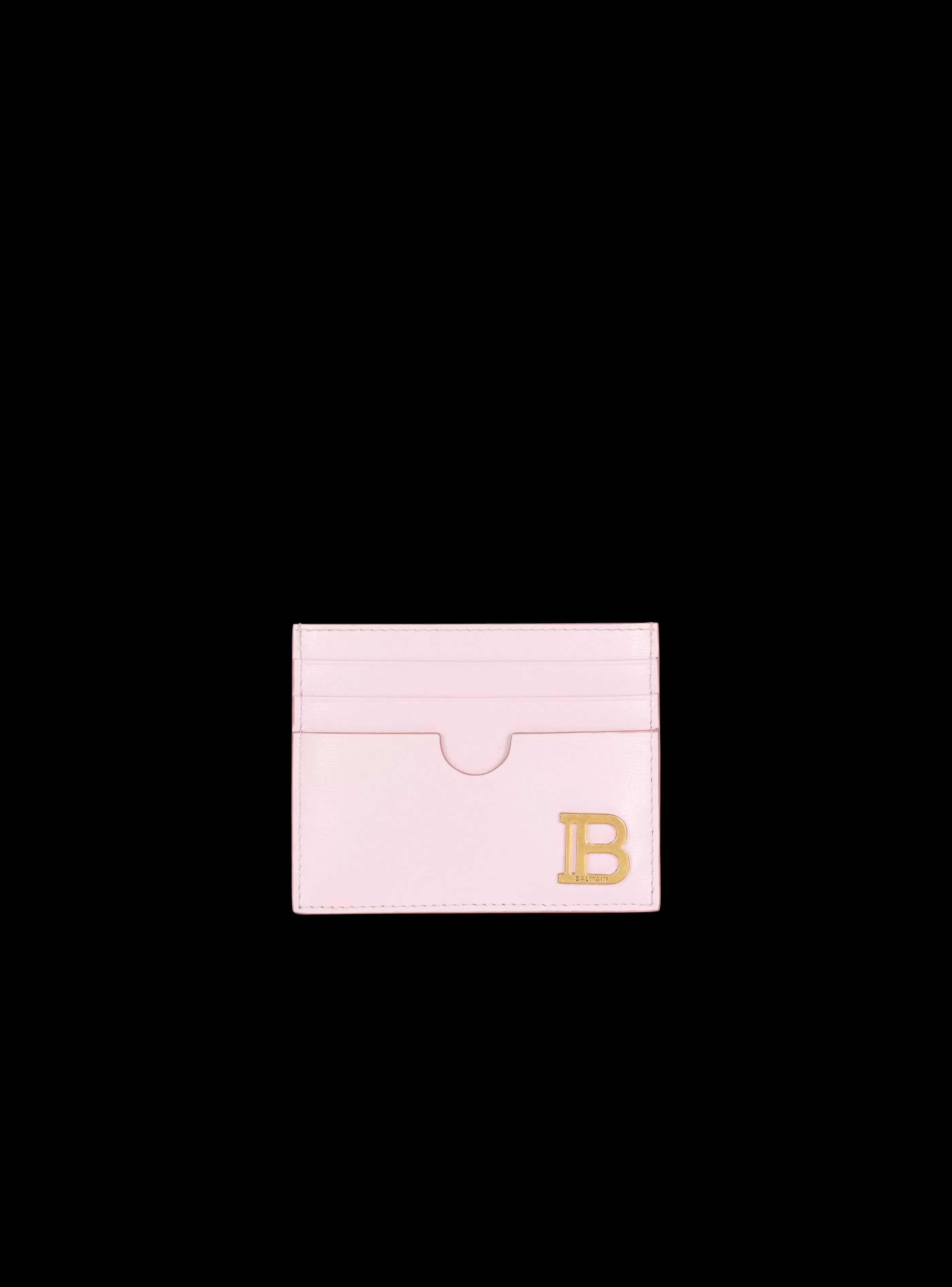 Balmain Piccola Pelletteria-B-Buzz Card Holder pink