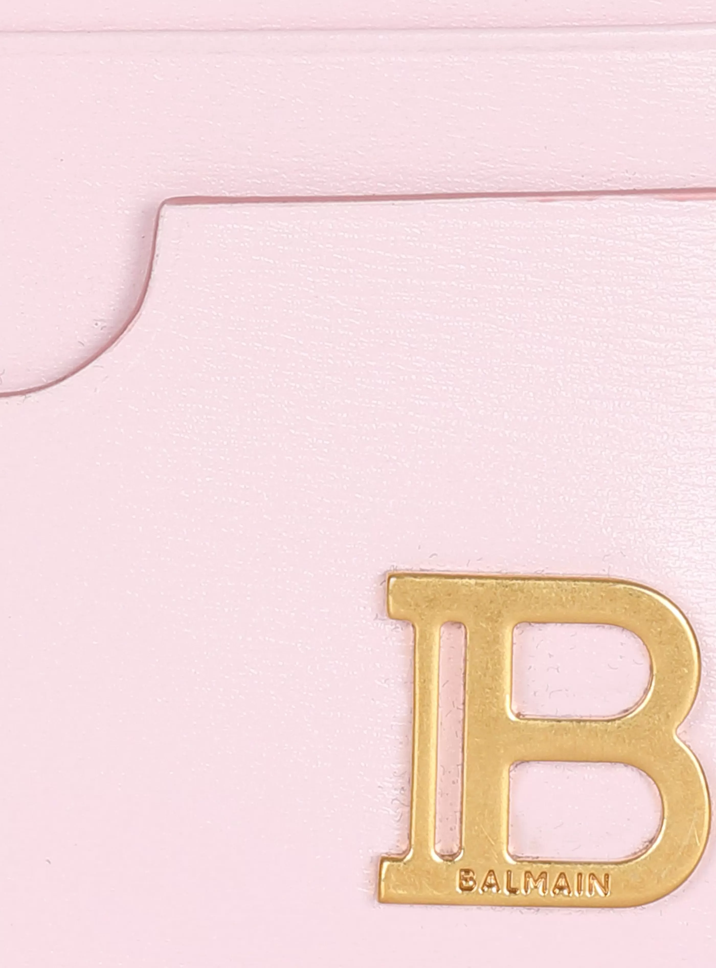 Balmain Piccola Pelletteria-B-Buzz Card Holder pink