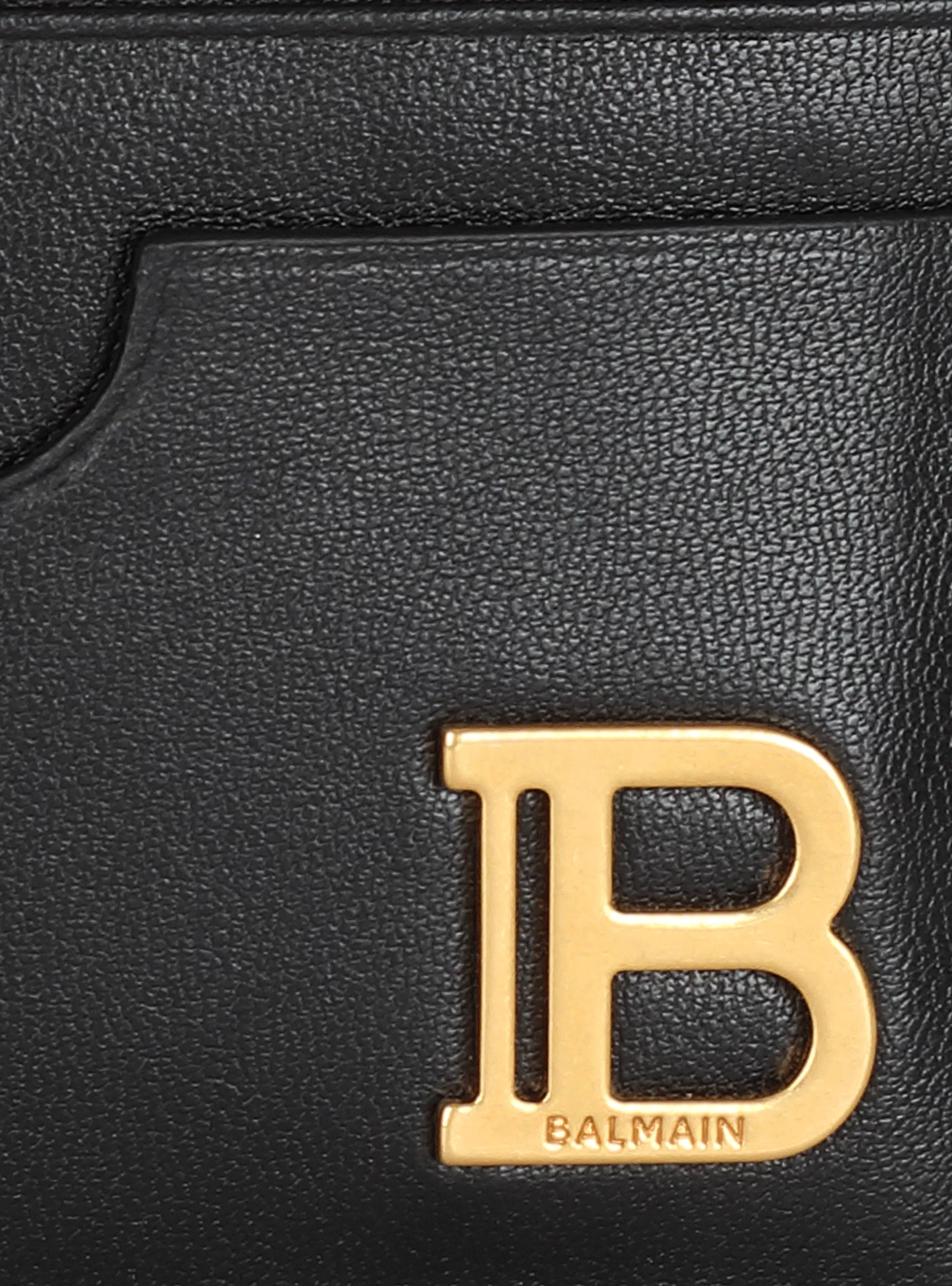 Balmain Piccola Pelletteria-B-Buzz Leather Card Holder black