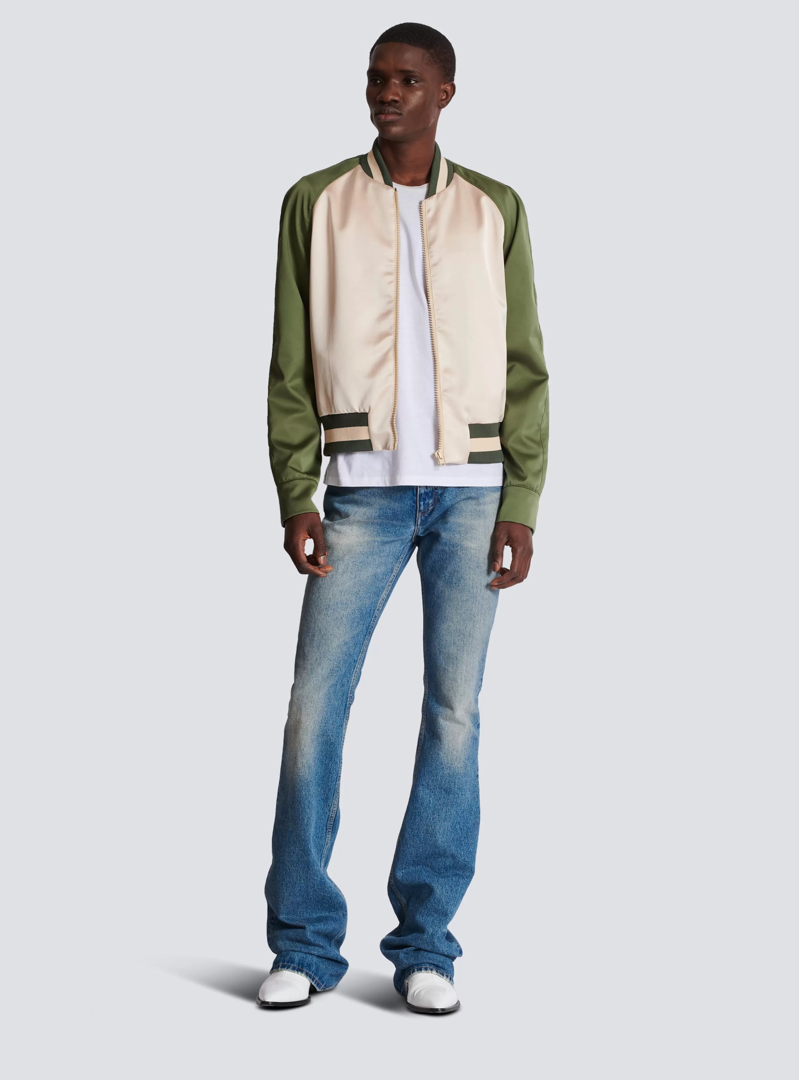 Balmain Denim- Wash Vintage Denim Jeans blue