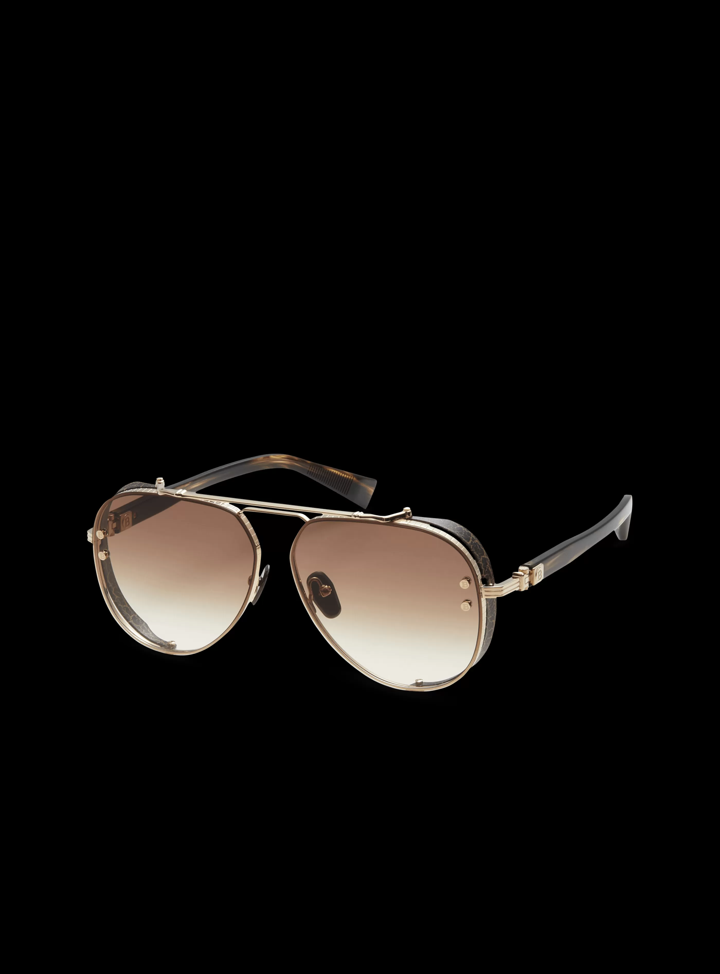 Balmain Occhiali | Occhiali-Captaine Sunglasses brown