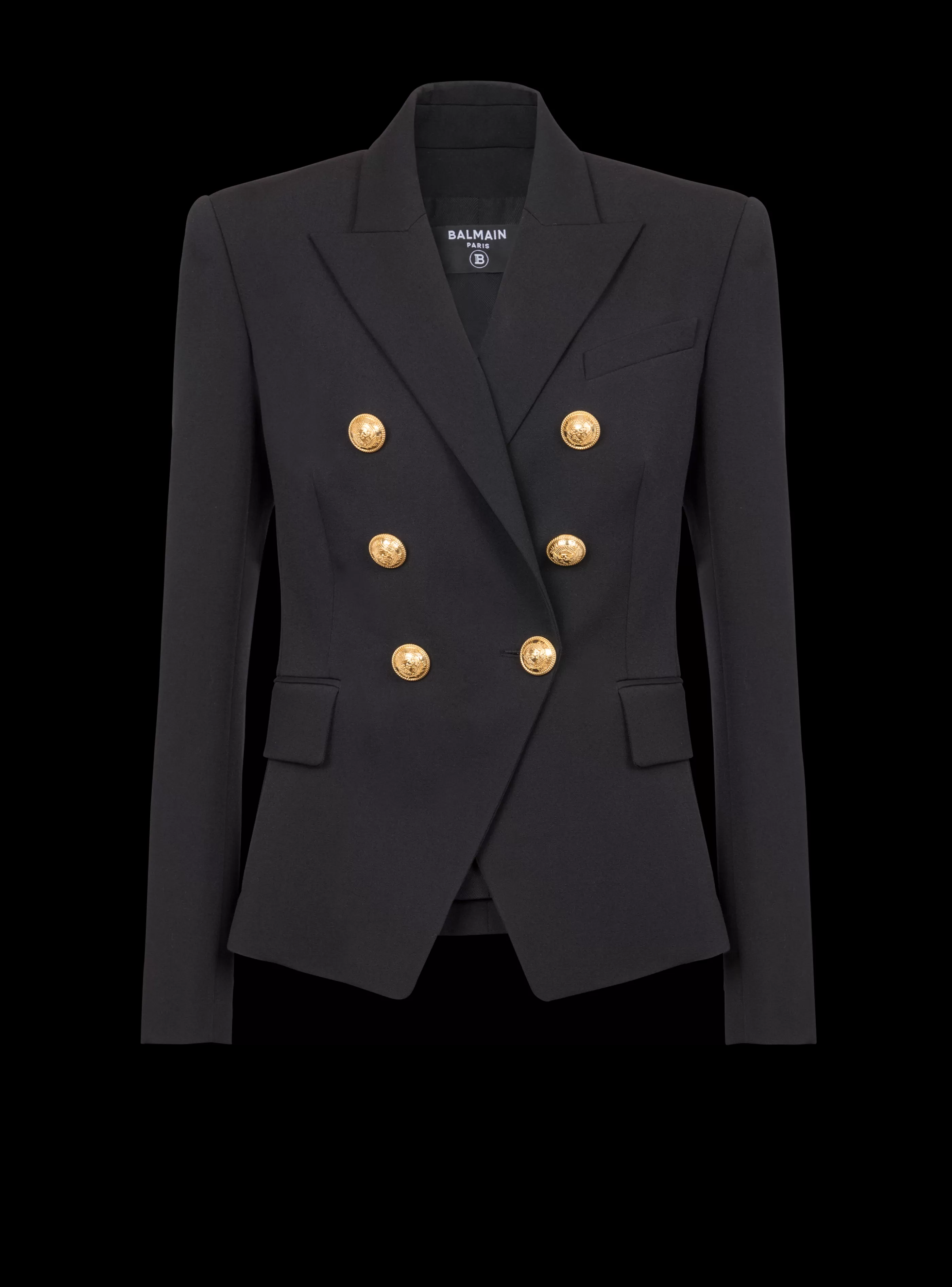Balmain Giacche E Blazer-Classic 6-button Jacket black