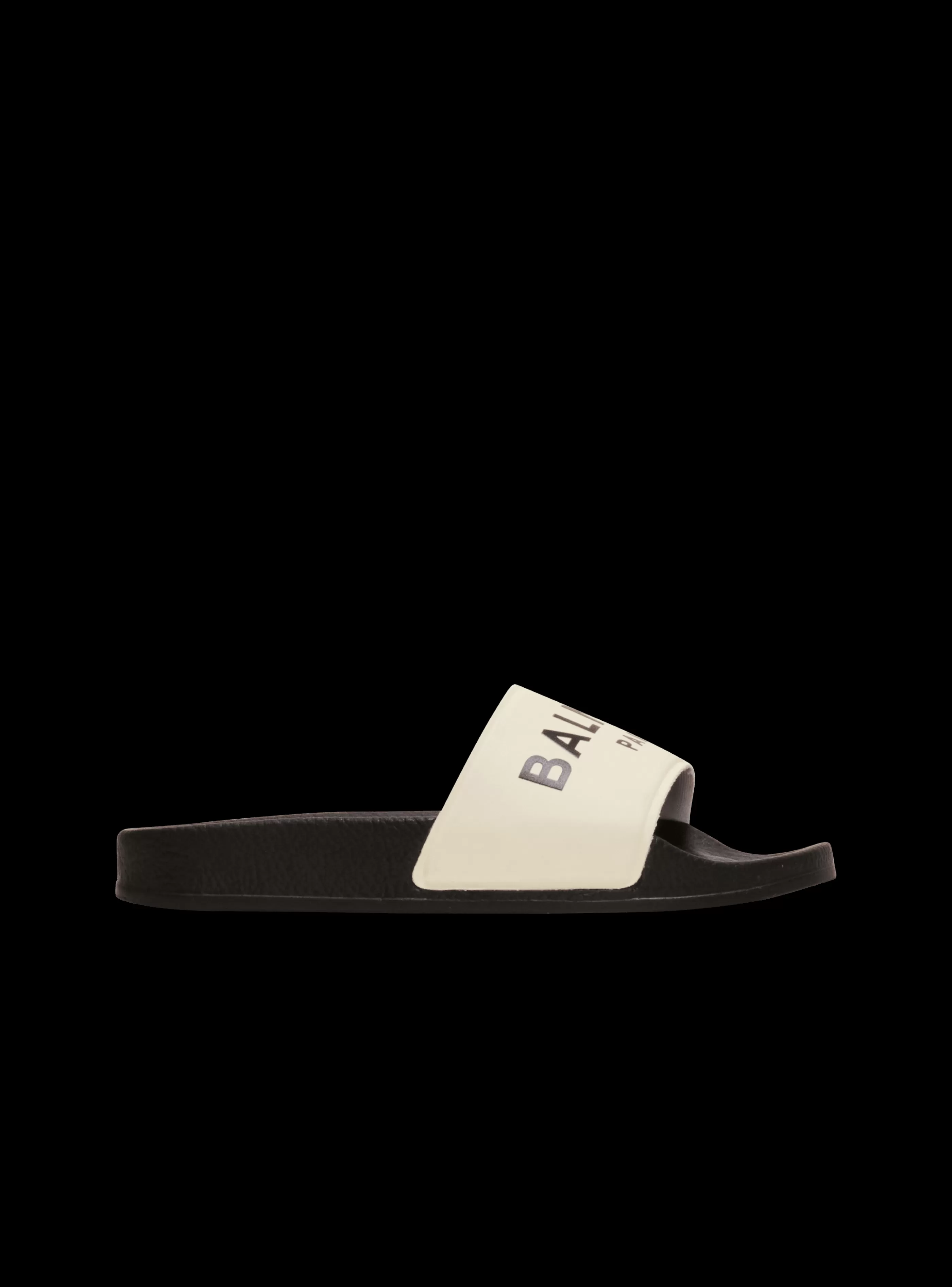 Balmain Bambino (4-10 Anni) | Bambina (4-10 Anni)-Flat Logo Sandals black