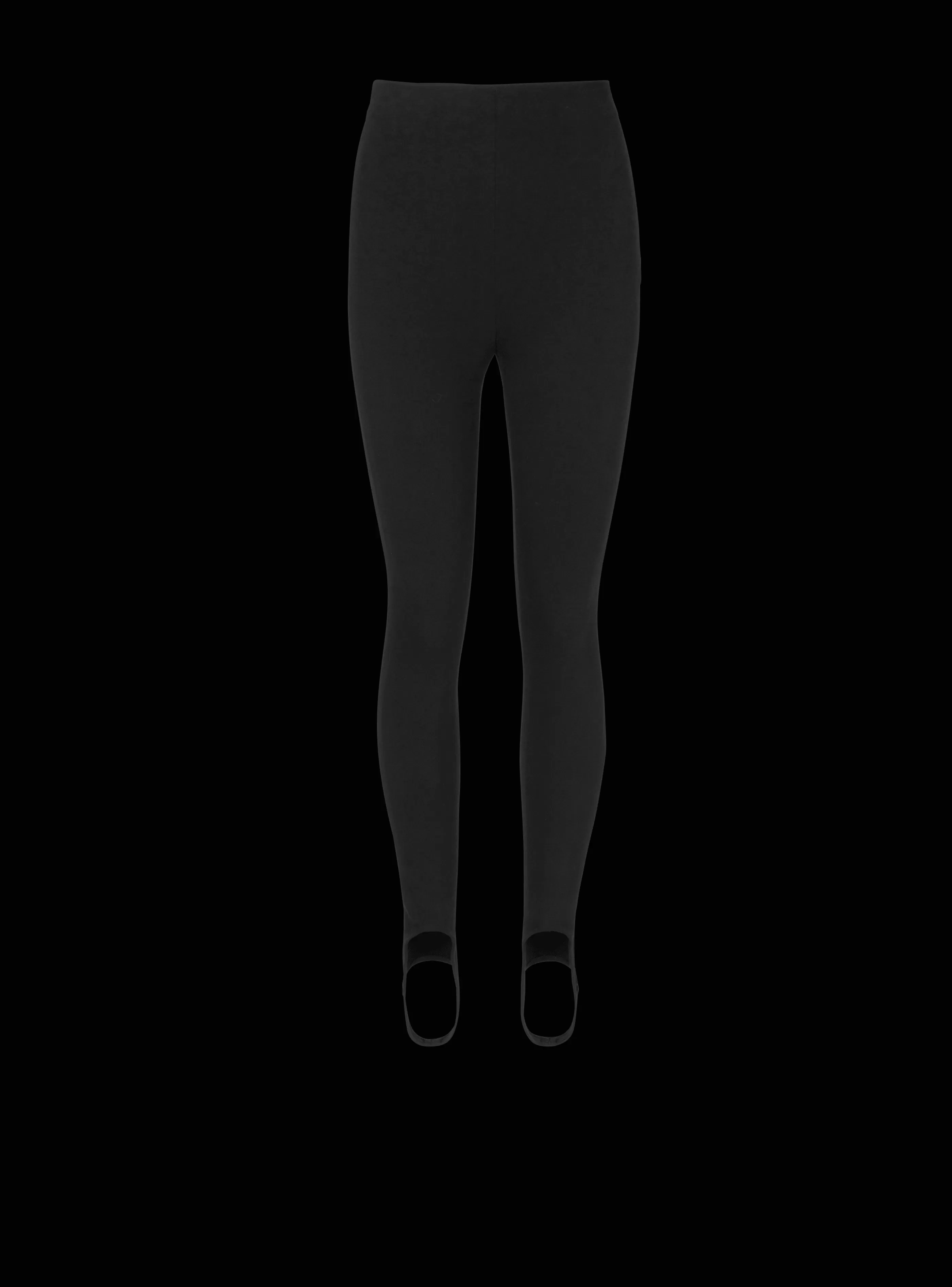 Balmain Pantaloni E Pantaloncini-Grain De Poudre Form-hugging Stretch Trousers black