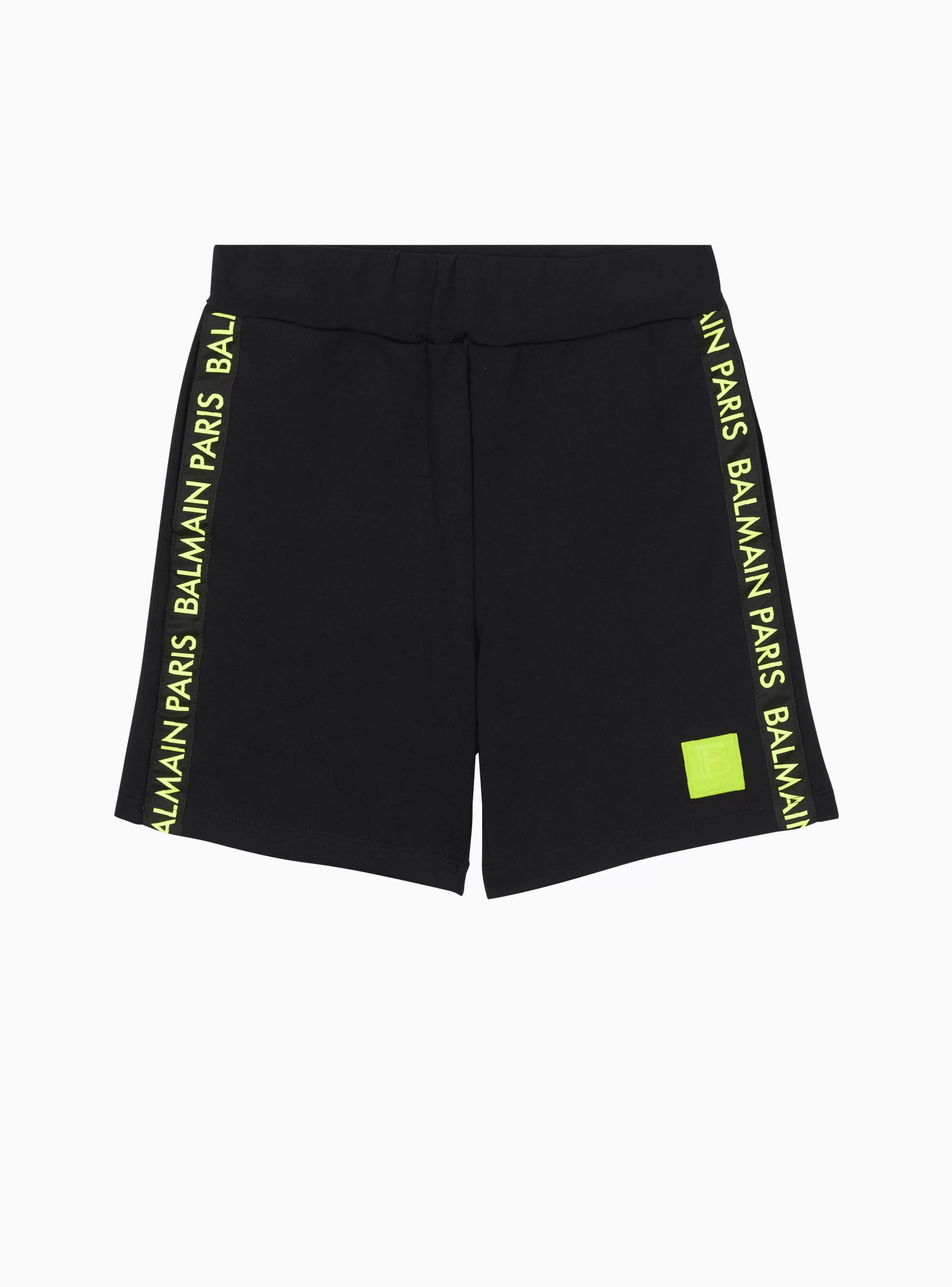Balmain Bambino (4-10 Anni)-Jersey Shorts black