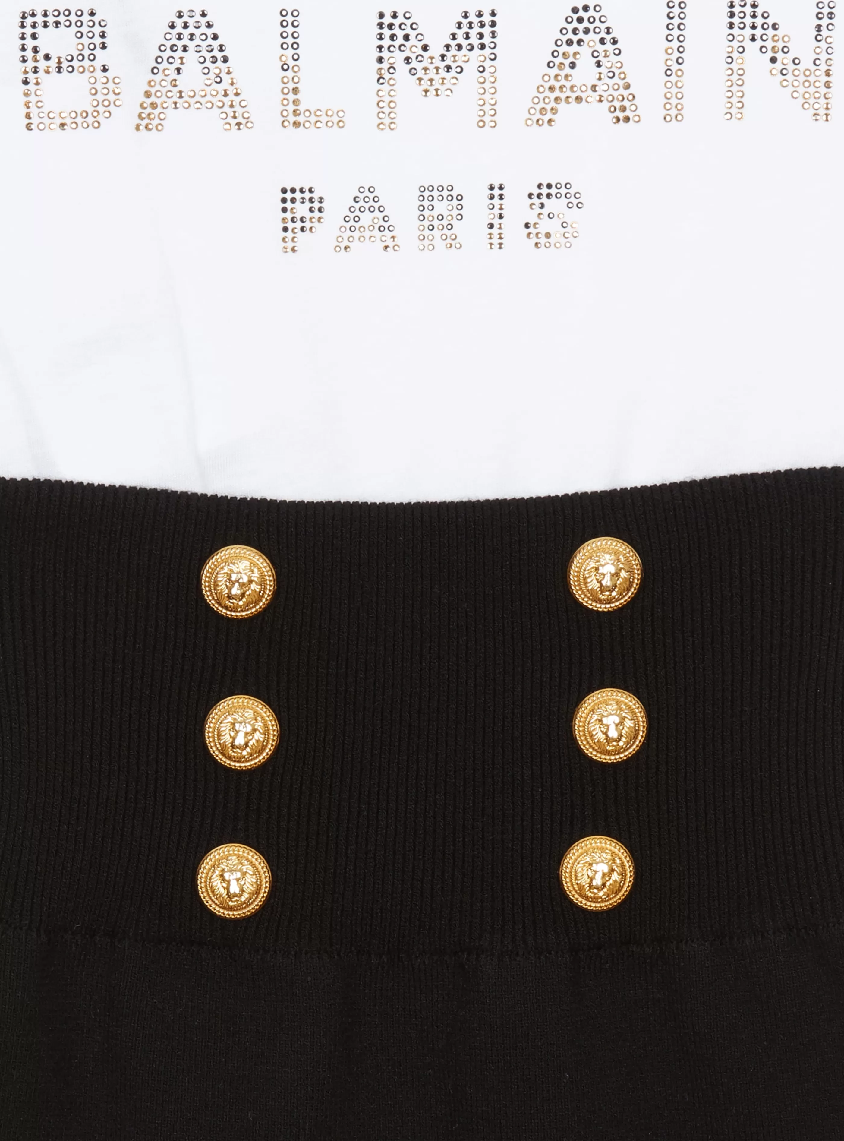 Balmain Bambina (4-10 Anni)-Knit Dress black