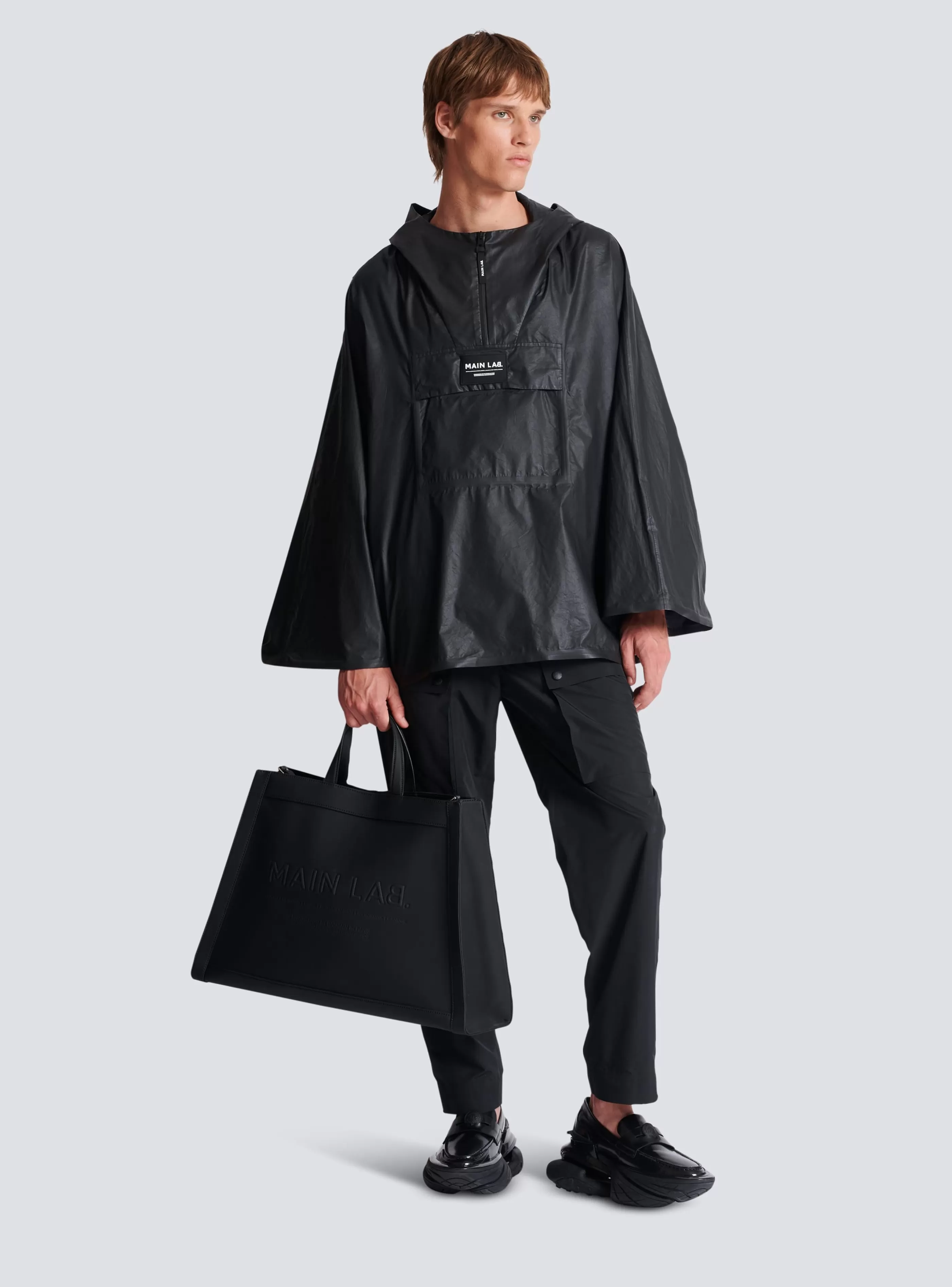 Balmain Capispalla-Main Lab Cape black
