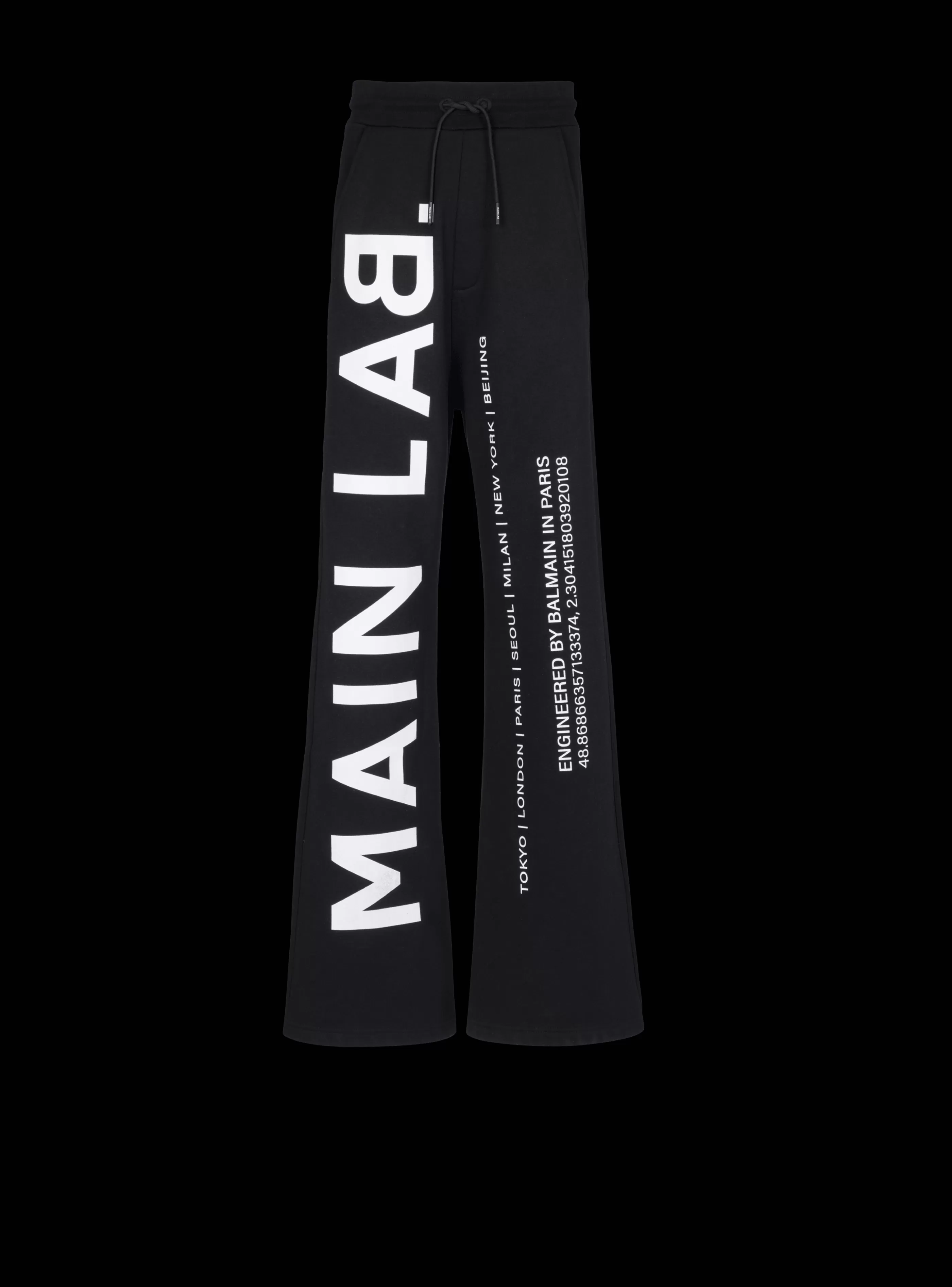 Balmain Abbigliamento Sportivo-Main Lab Joggers black