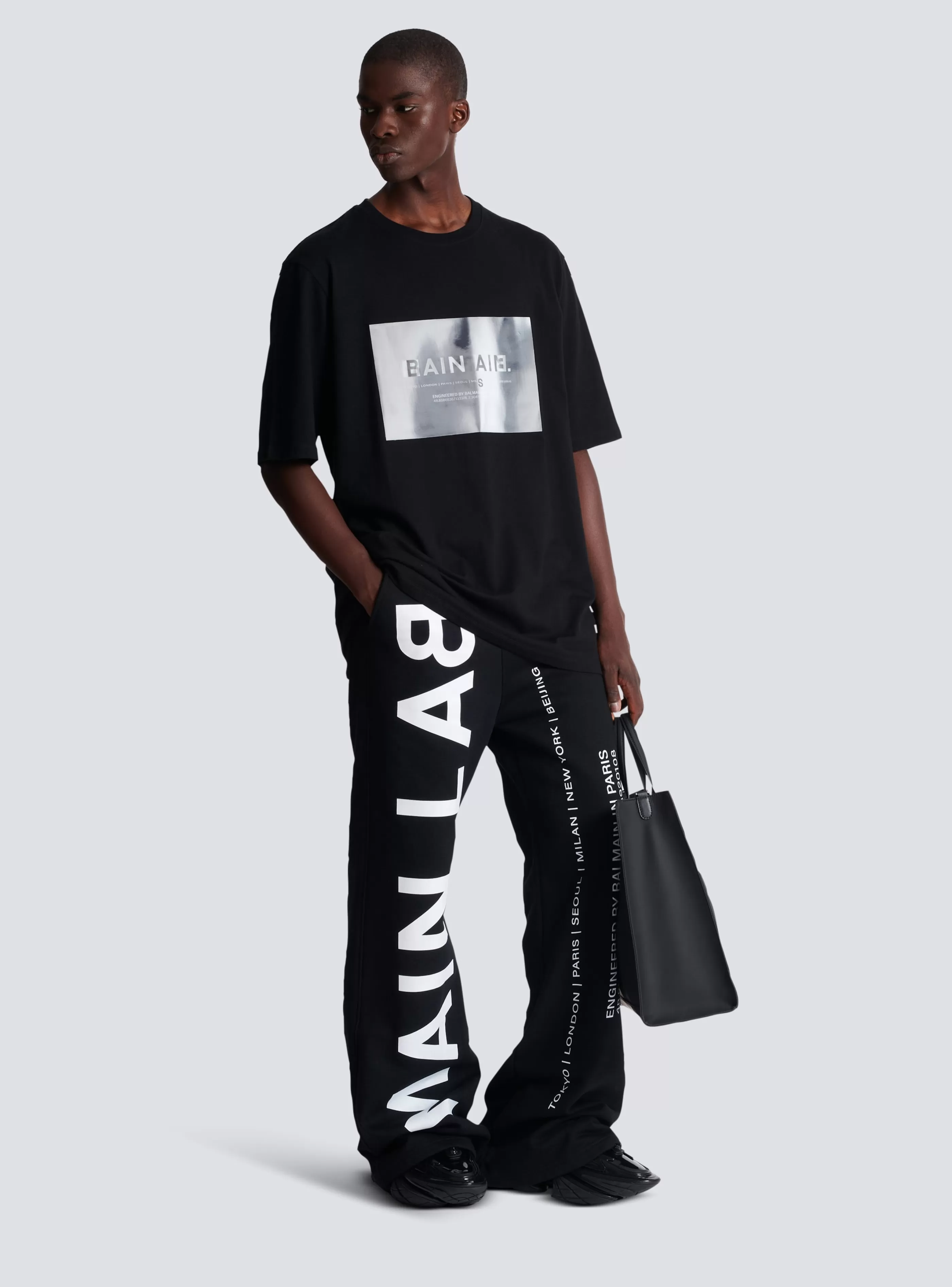 Balmain Abbigliamento Sportivo-Main Lab Joggers black