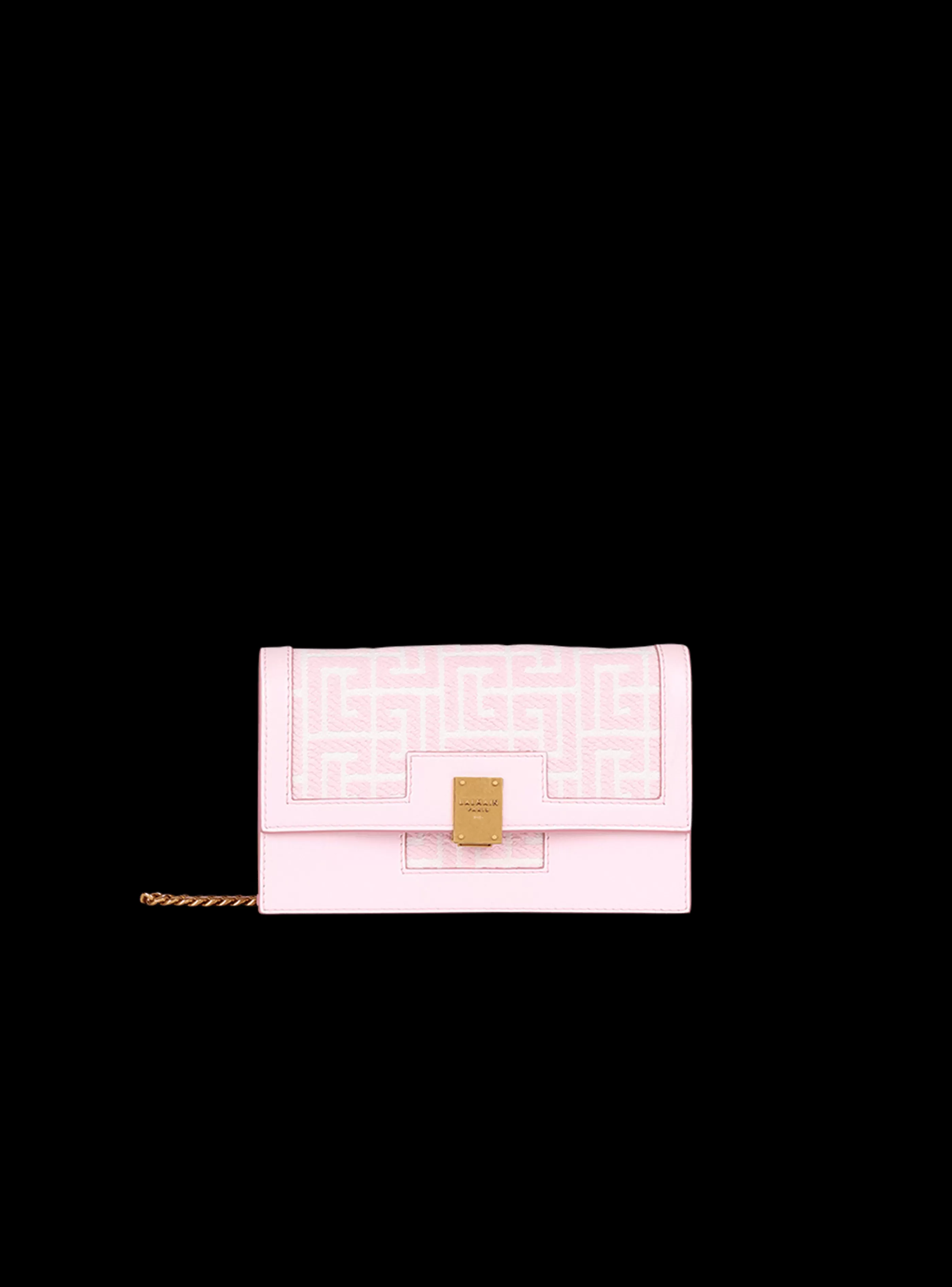 Balmain Borse A Tracolla | Borse 1945-Mini-sized Bicolor Jacquard 1945 Bag pink