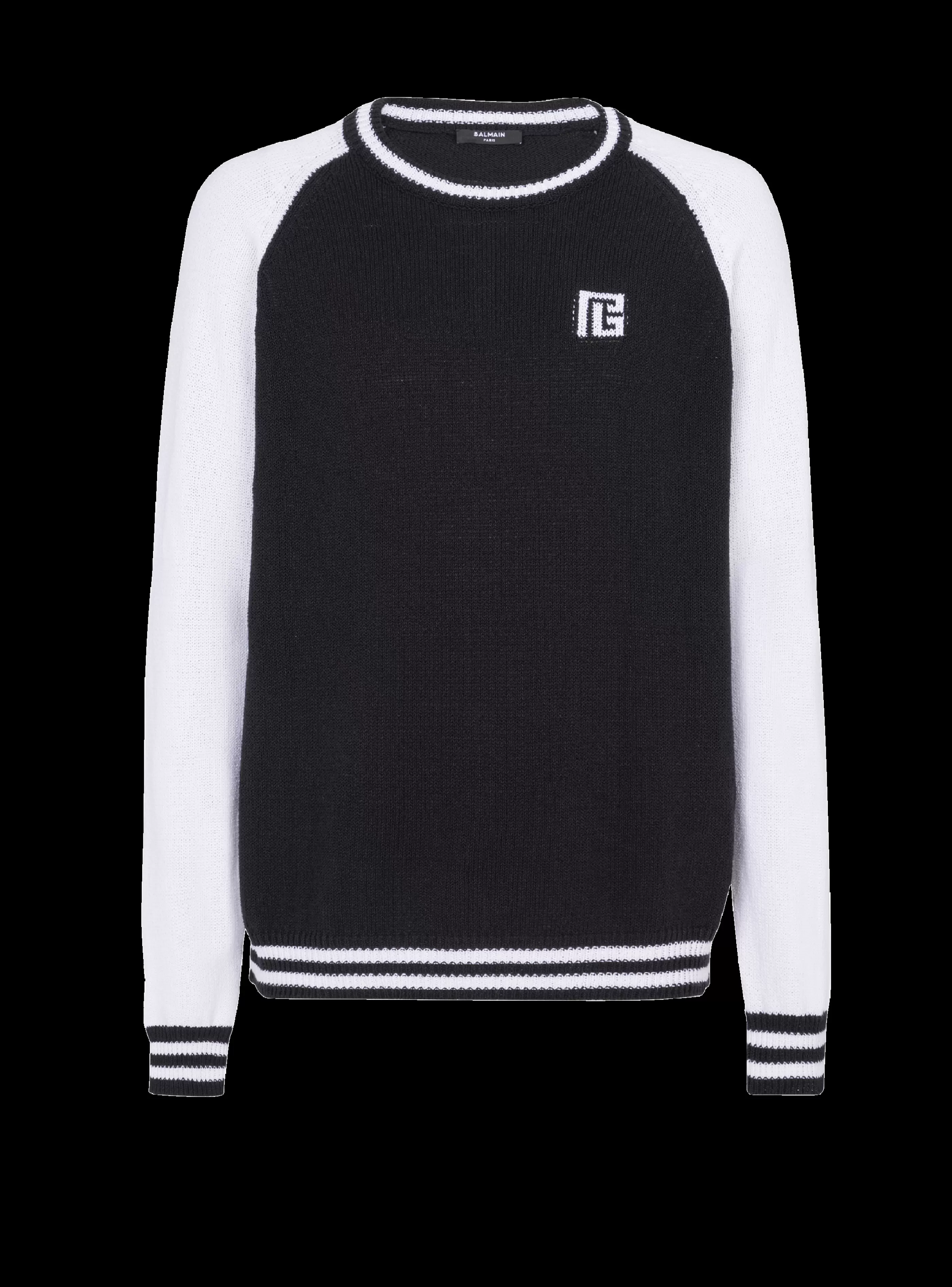 Balmain Felpe-PB Signature Sweatshirt black