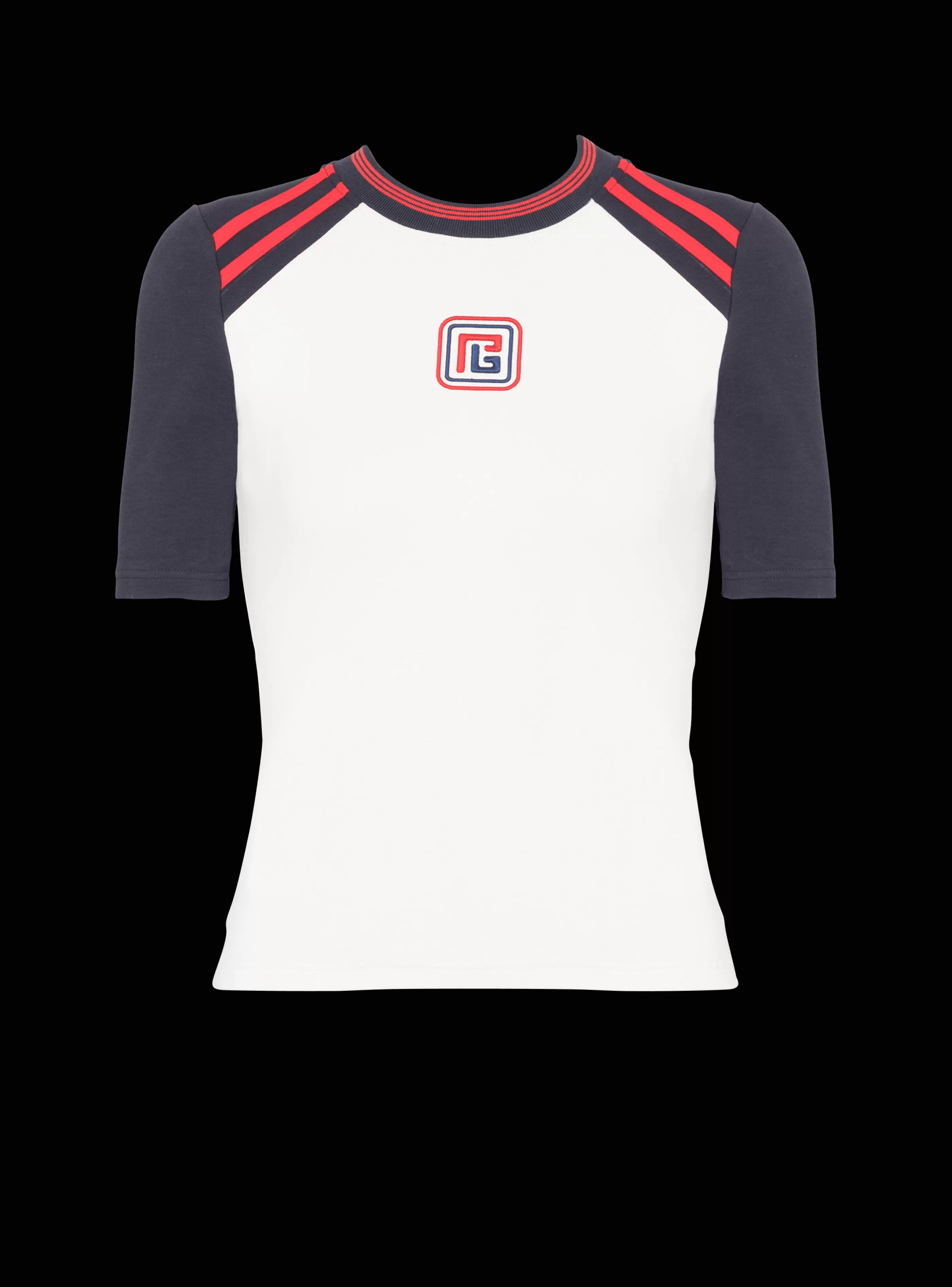 Balmain T-Shirt-PB T-shirt navy