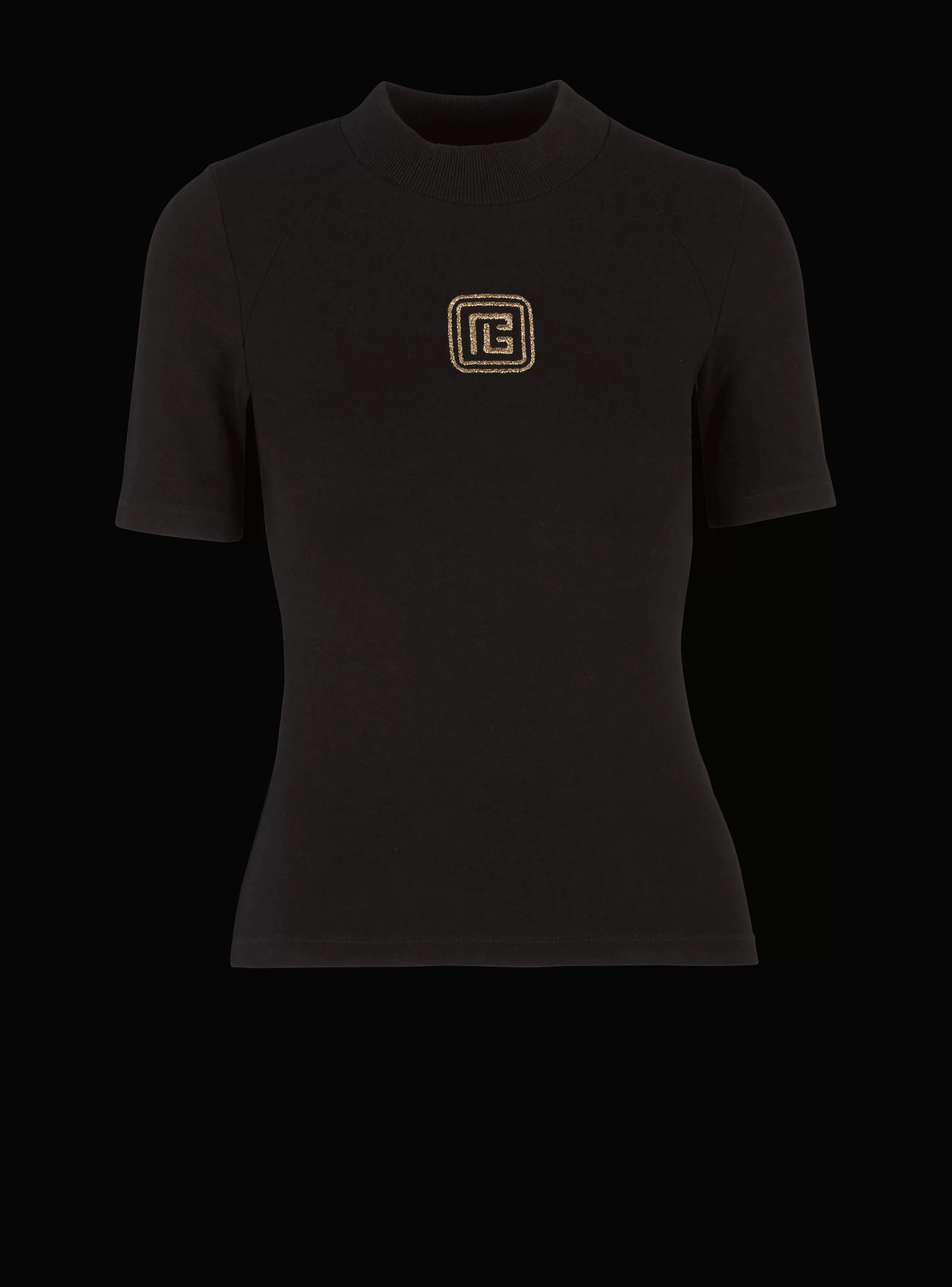 Balmain T-Shirt-Retro PB T-shirt black