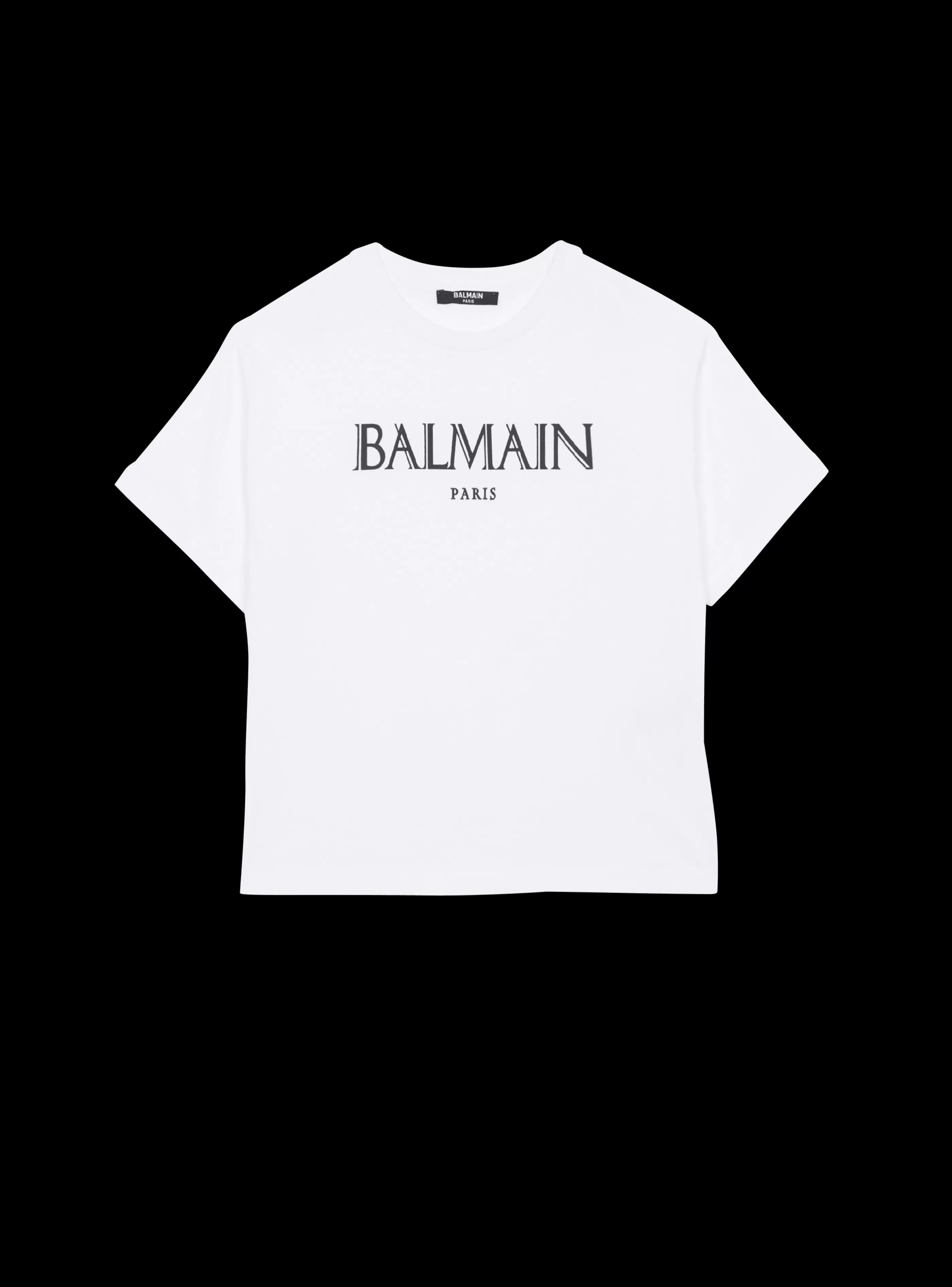 Balmain Bambino (4-10 Anni) | Bambina (4-10 Anni)-Roman T-shirt white