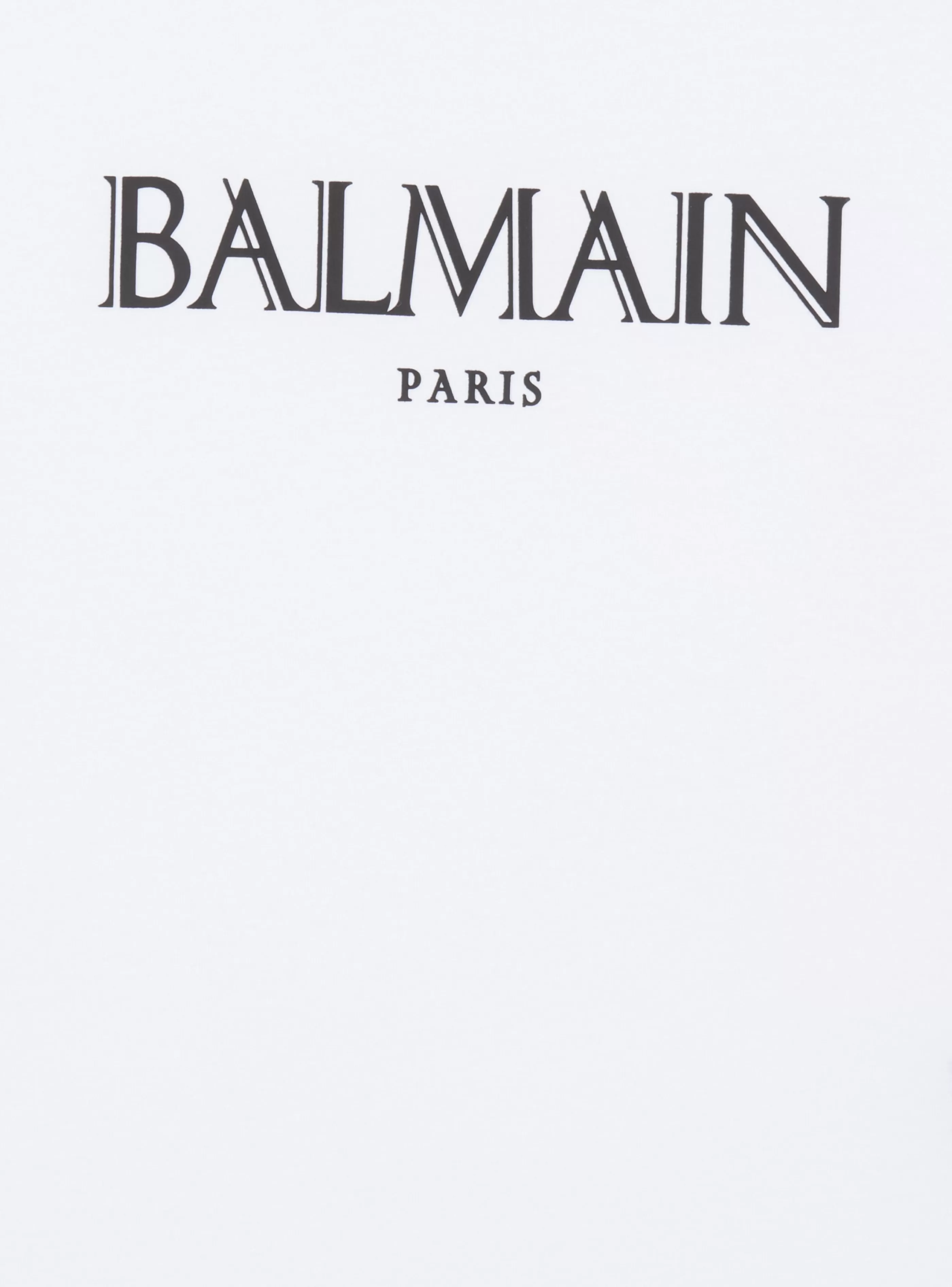 Balmain Bambino (4-10 Anni) | Bambina (4-10 Anni)-Roman T-shirt white
