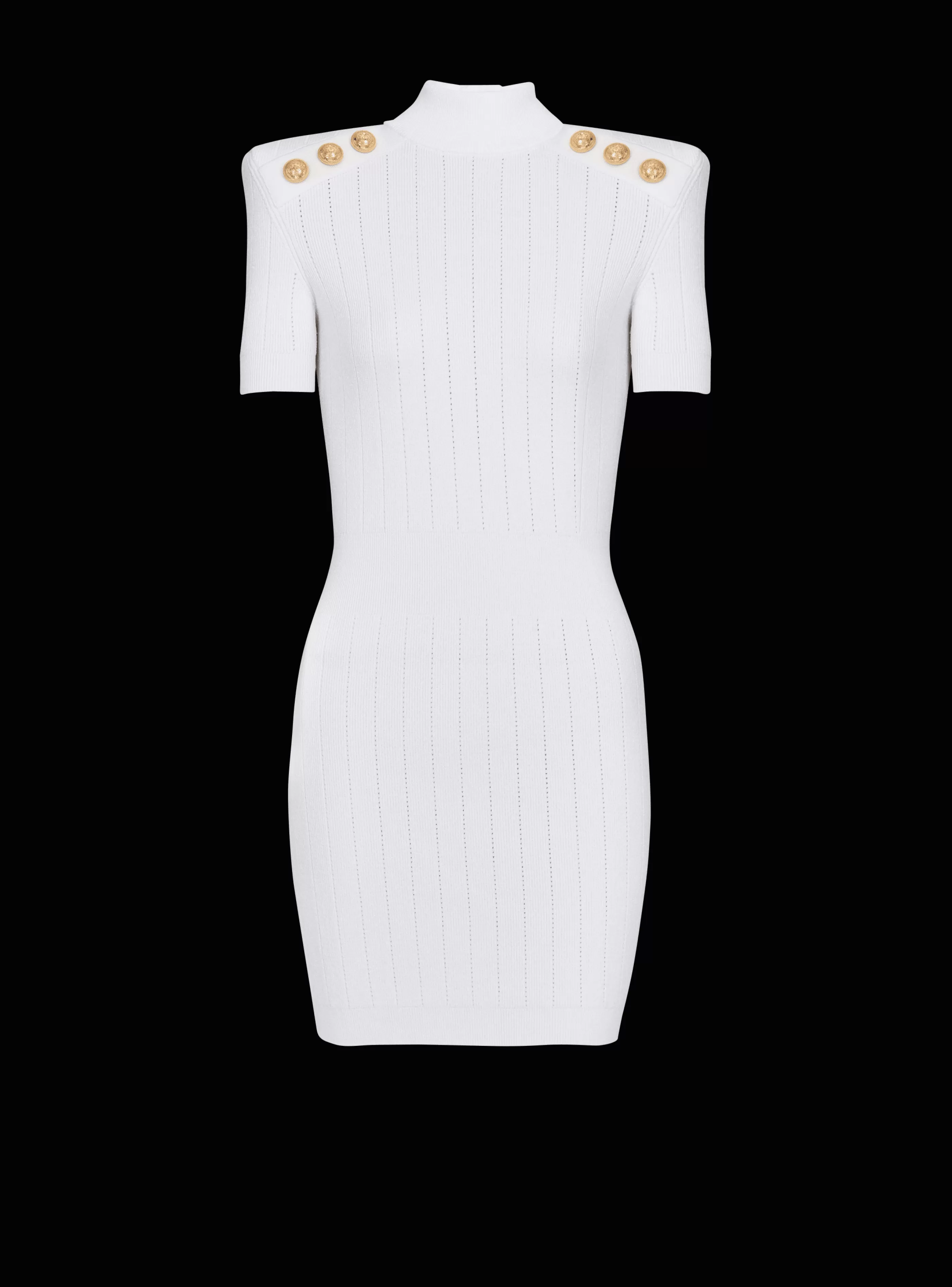 Balmain Maglieria | Abiti-Short Knit Dress white