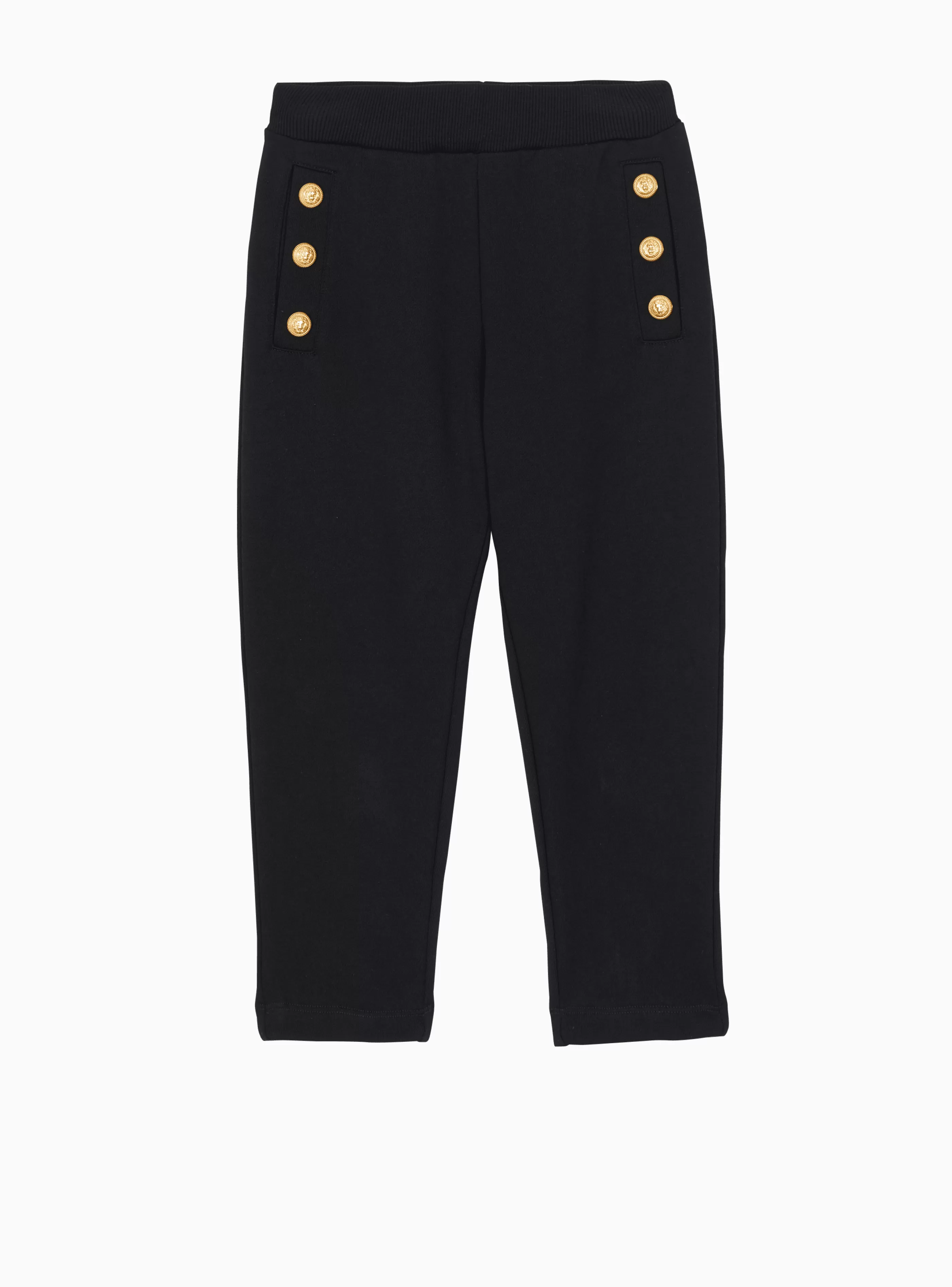 Balmain Bambino (4-10 Anni)-Signature Coin Joggers black