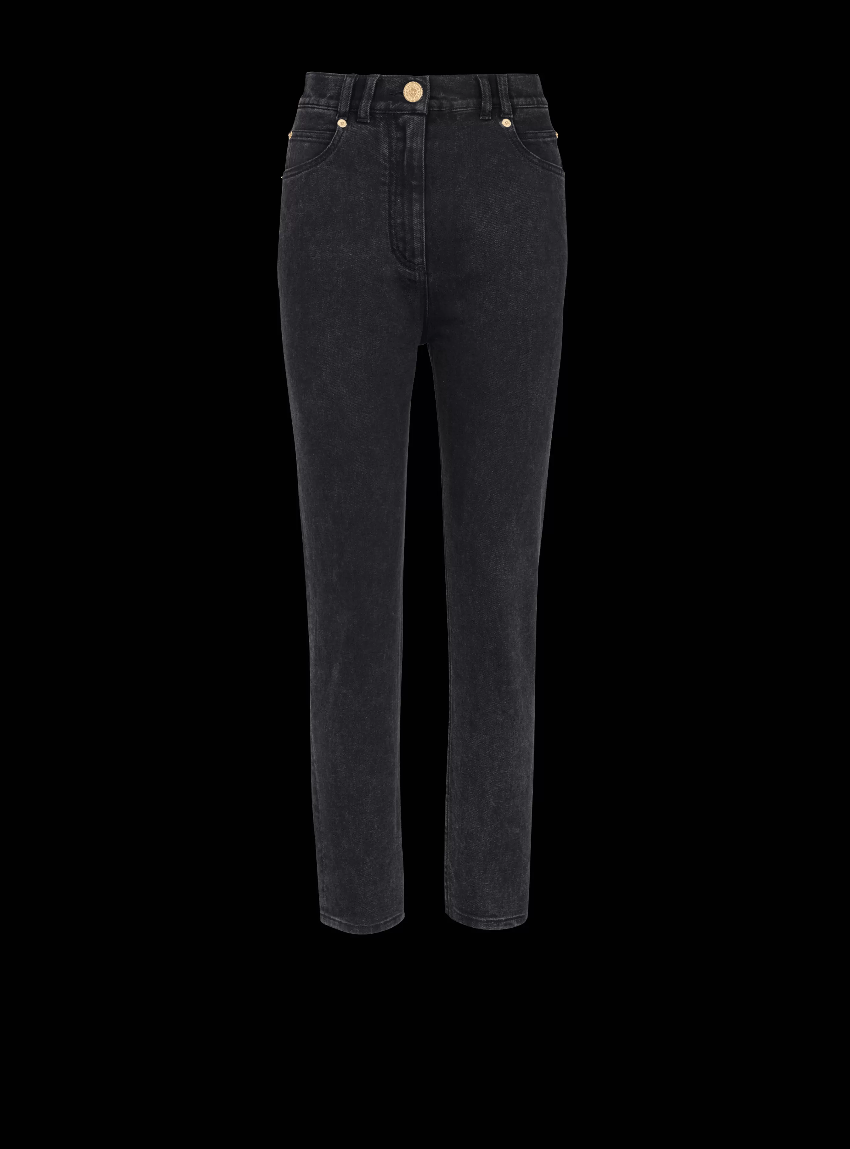 Balmain Denim-Slim-fit Denim Jeans black