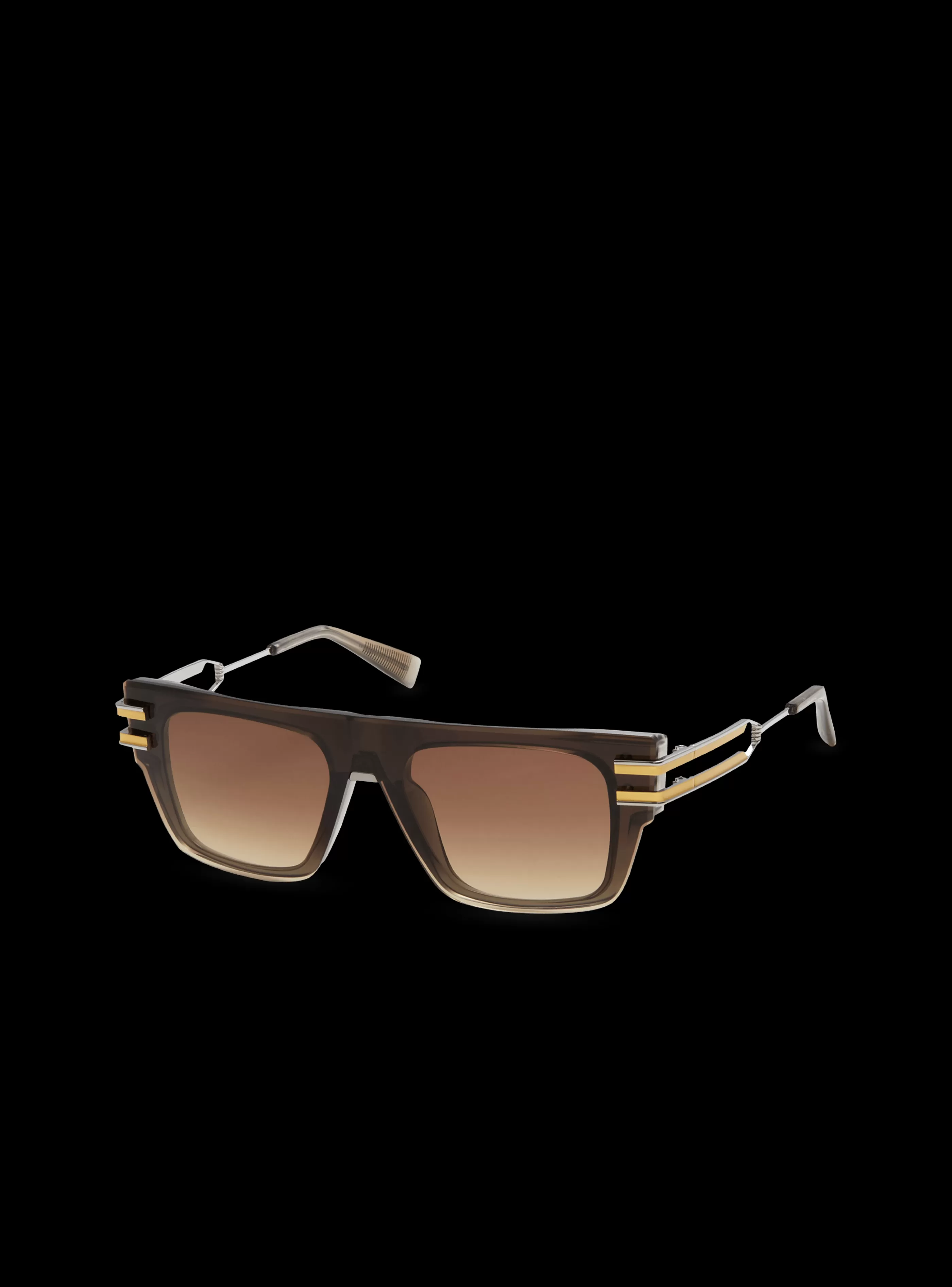 Balmain Occhiali | Occhiali-Soldat Sunglasses brown