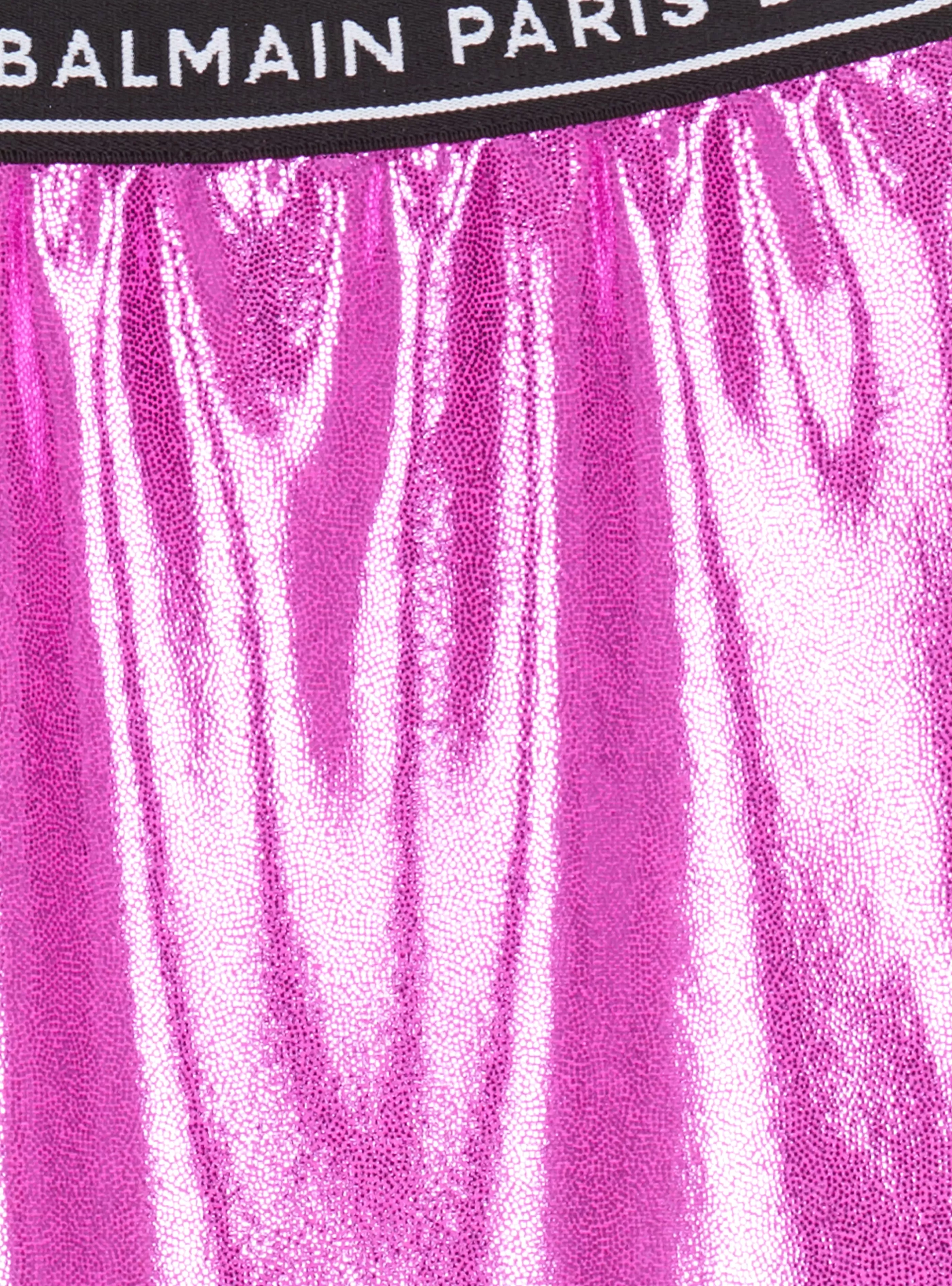 Balmain Bambina (4-10 Anni)-Sport Leggings pink