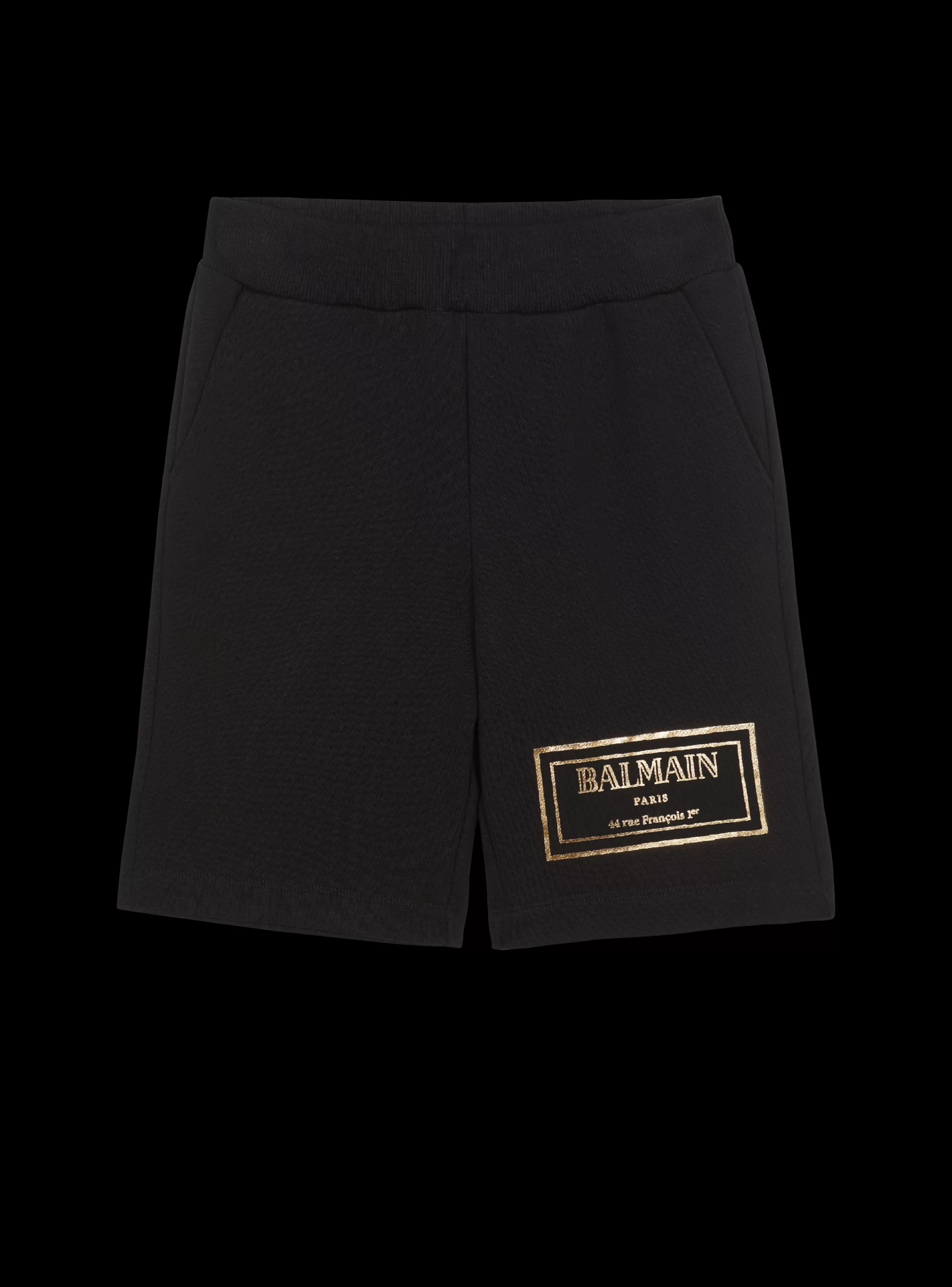 Balmain Bambino (4-10 Anni)-Sport Shorts black