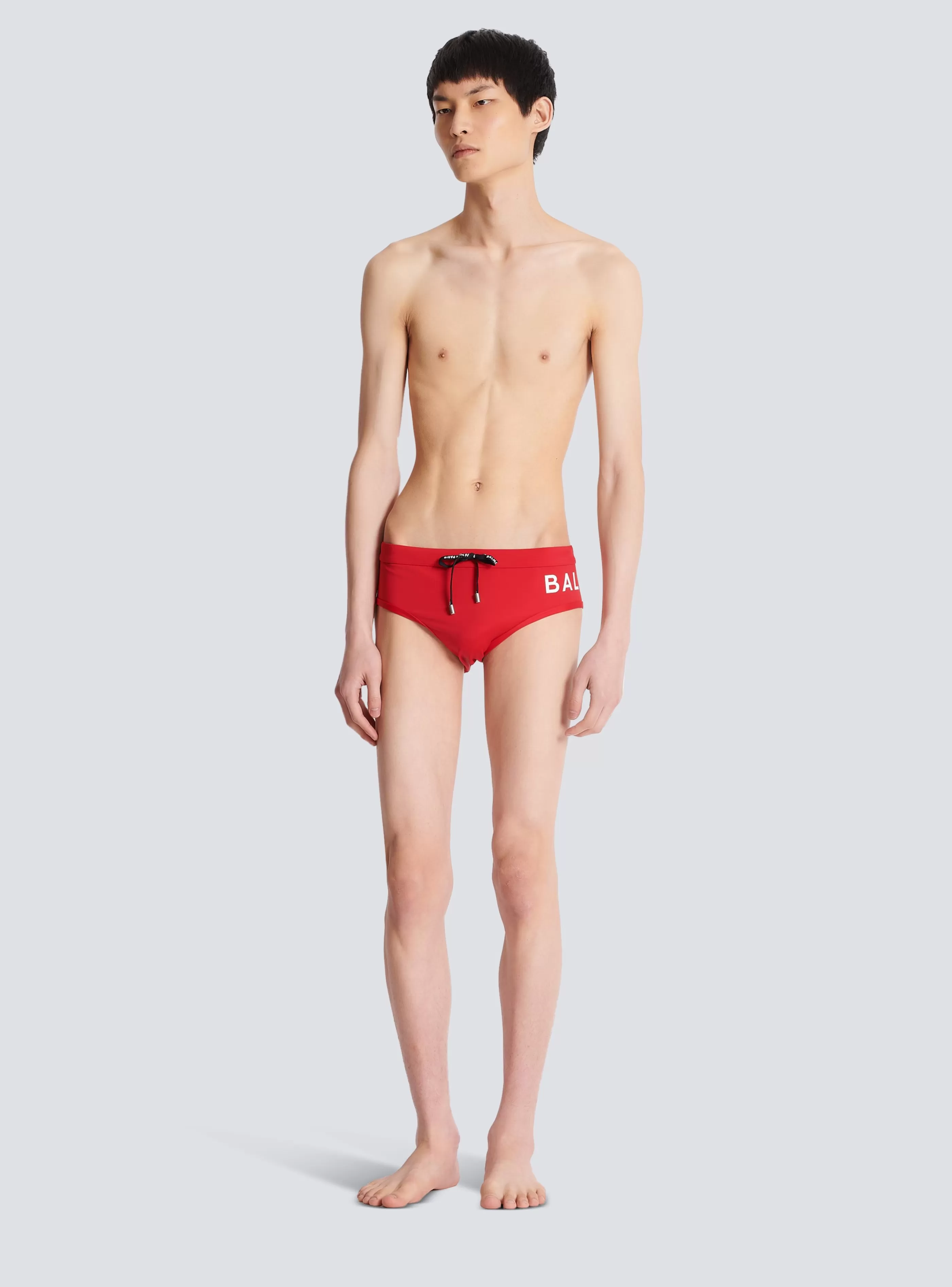 Balmain Costumi Da Bagno-Swimming Trunks red