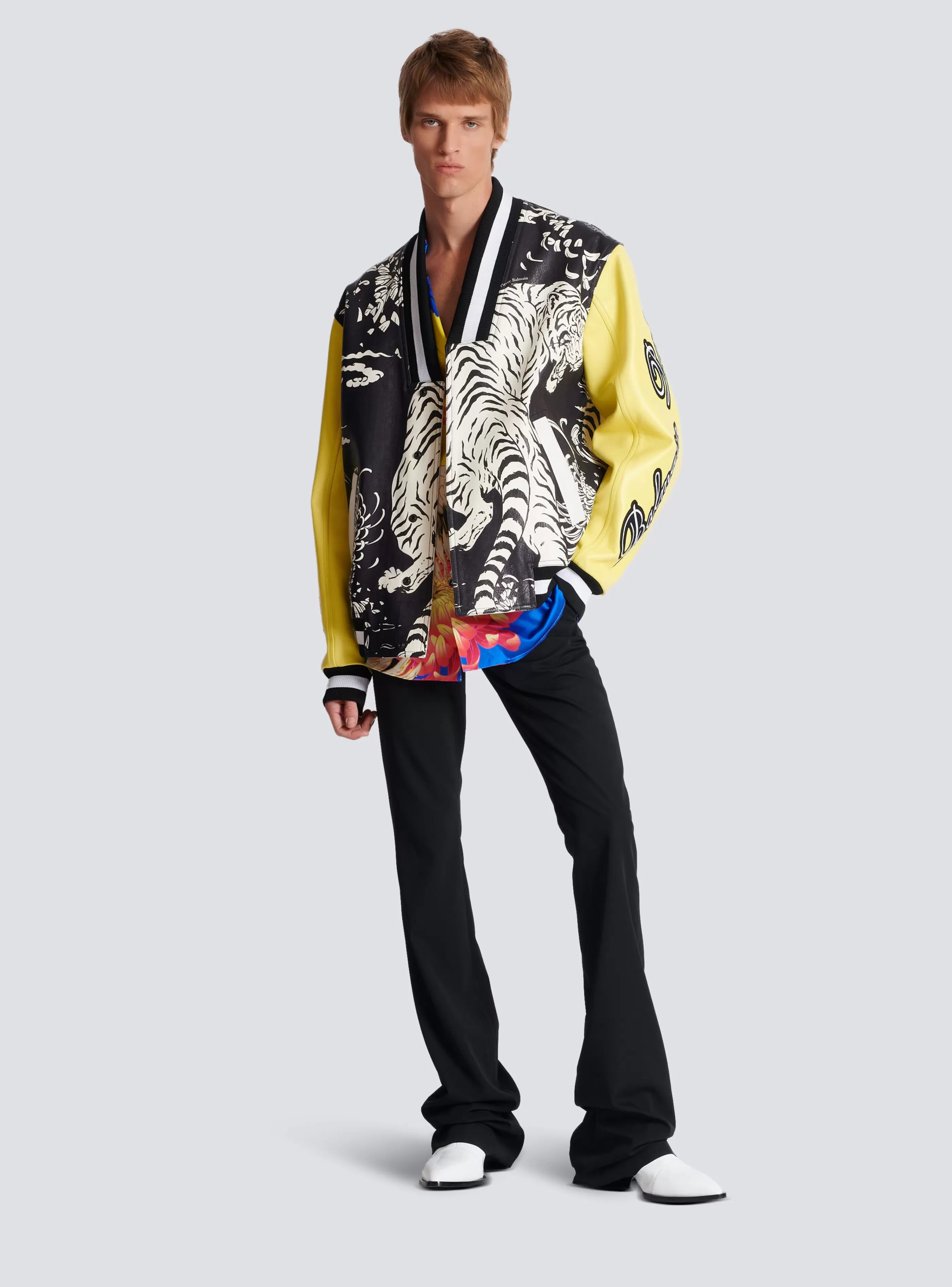 Balmain Pantaloni E Pantaloncini-Technical Wool Trousers black