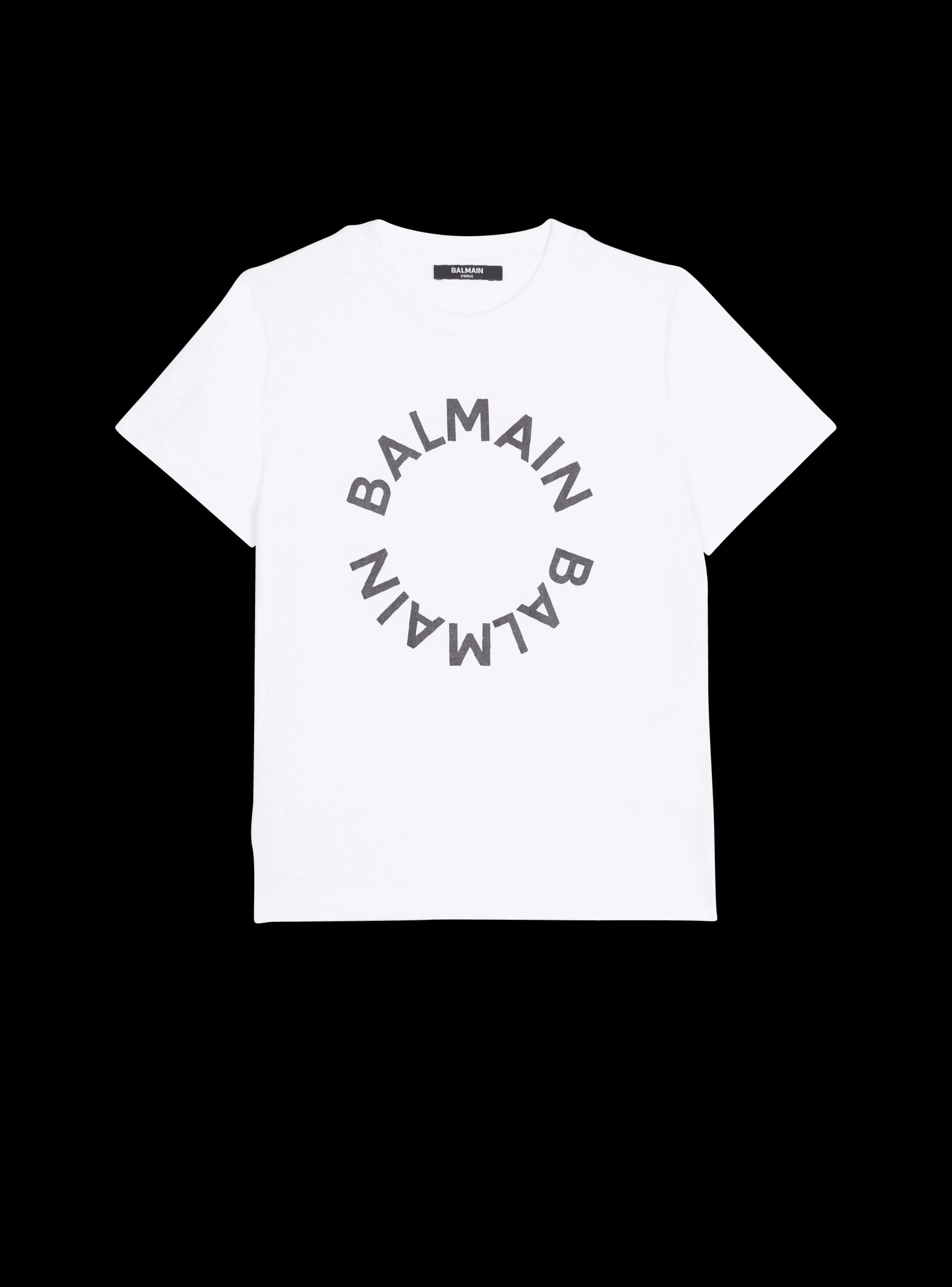 Balmain Bambino (4-10 Anni) | Bambina (4-10 Anni)-T-shirt With Logo white