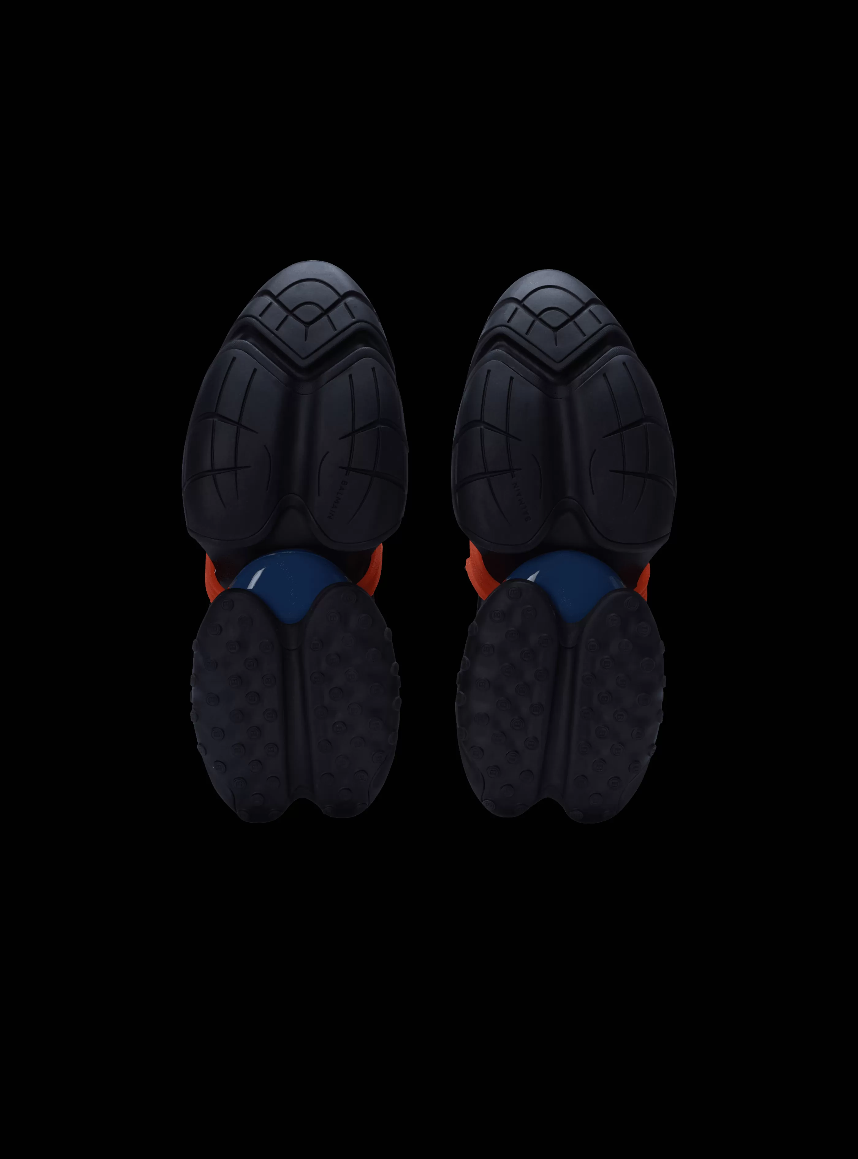 Balmain Uomo | Sneakers-Unicorn Low-top Trainers In Neoprene And Calfskin multicolor