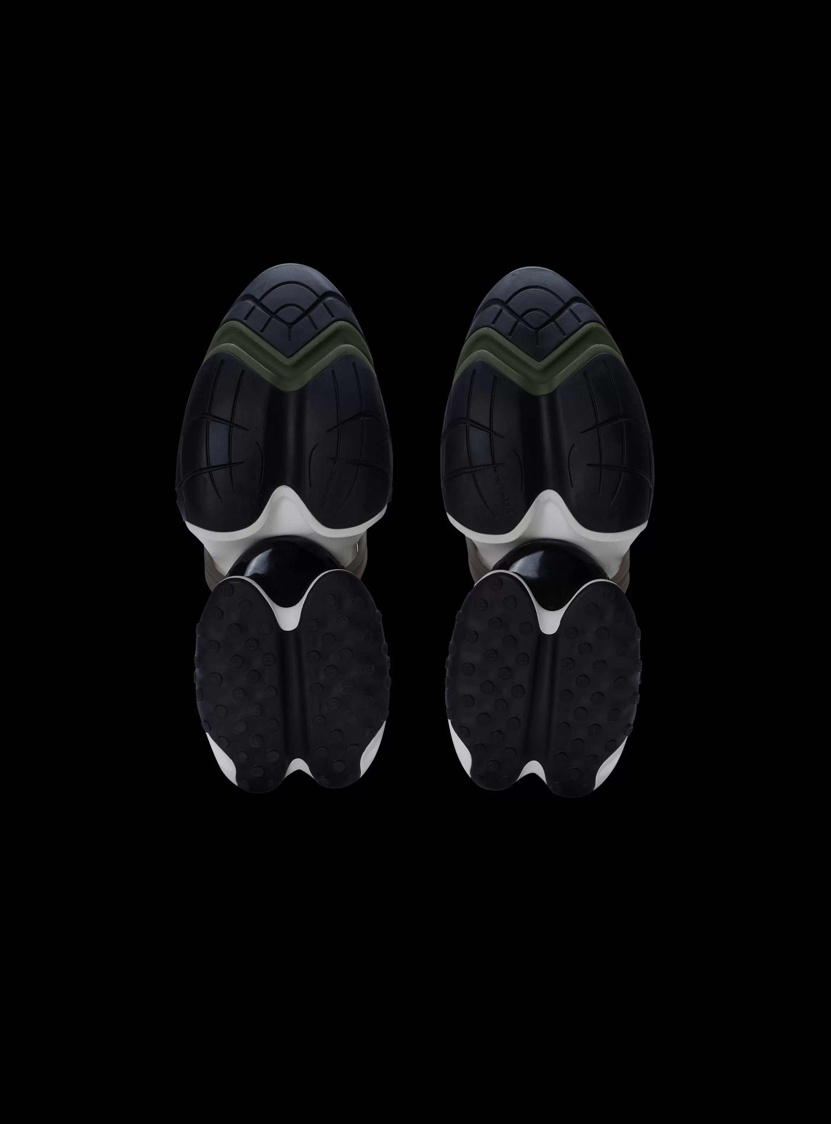 Balmain Uomo | Sneakers-Unicorn Low-top Trainers In Neoprene And Calfskin khaki