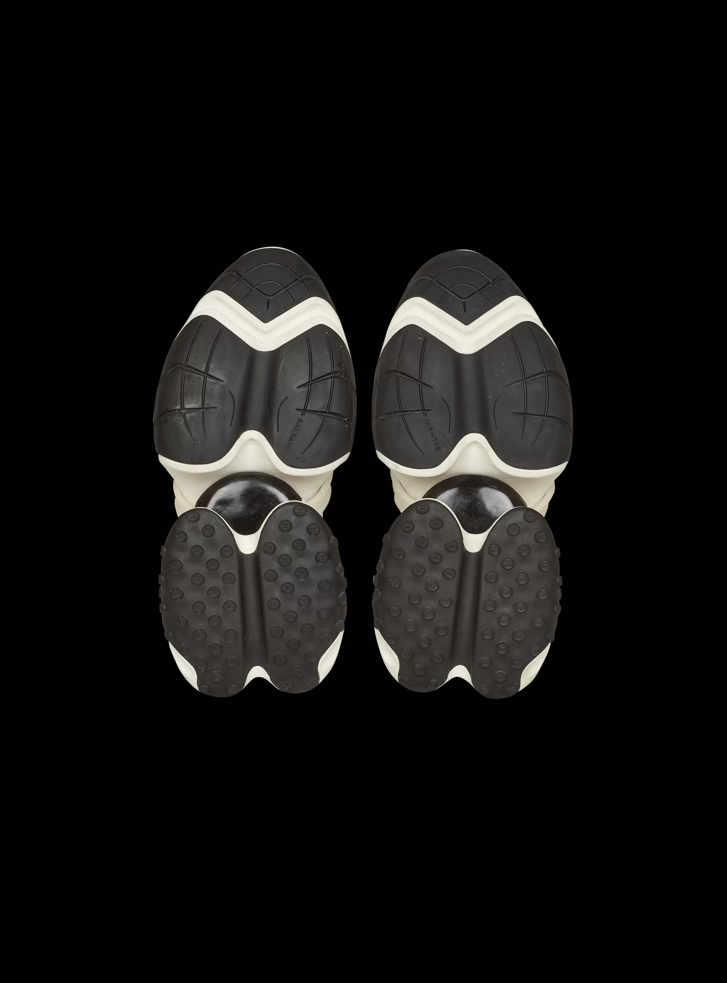 Balmain Uomo | Sneakers-Unicorn Low-top Trainers In Neoprene And Leather black