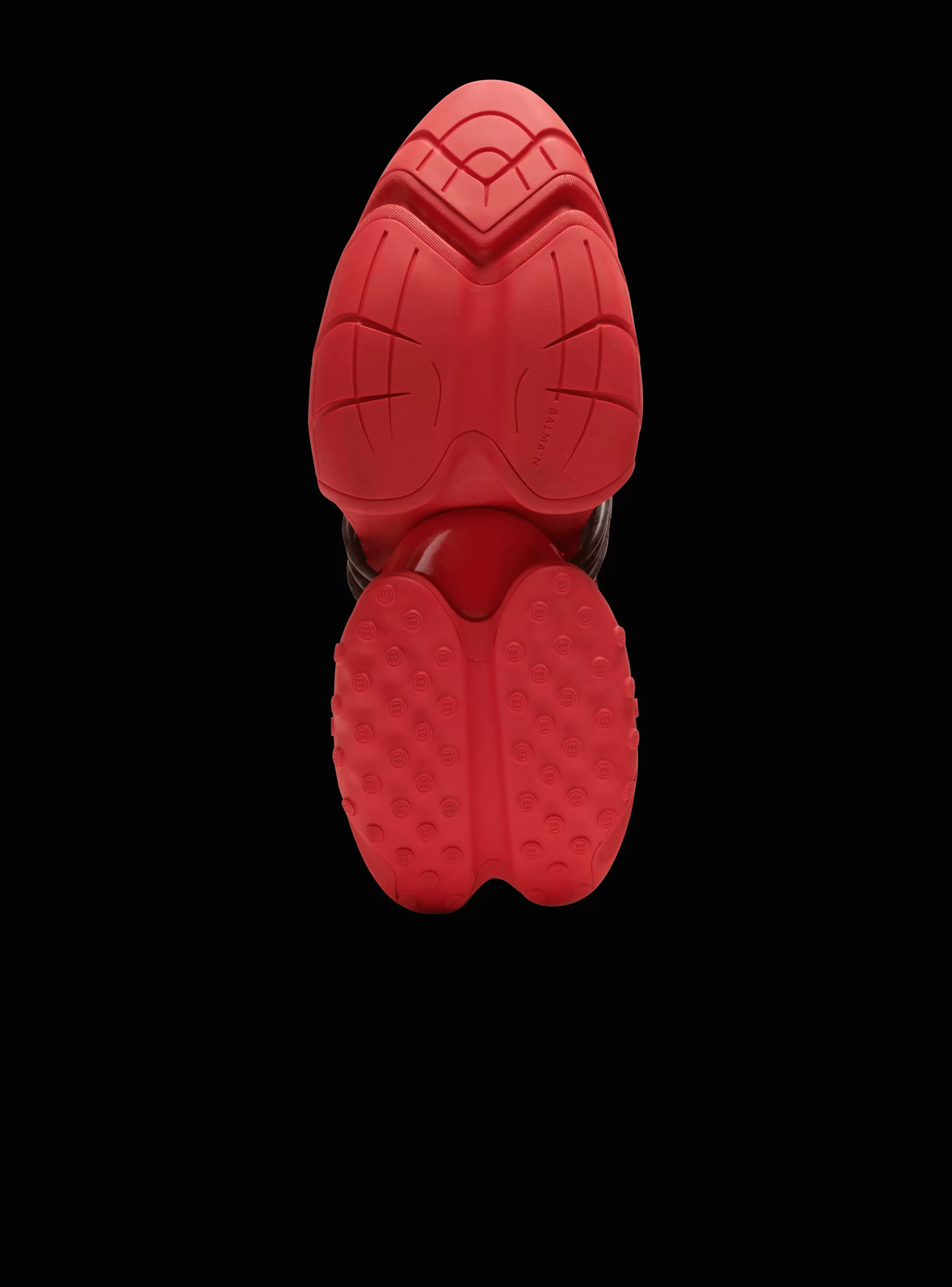 Balmain Unicorn-Unicorn Trainers In Neoprene And Monogram Leather brown