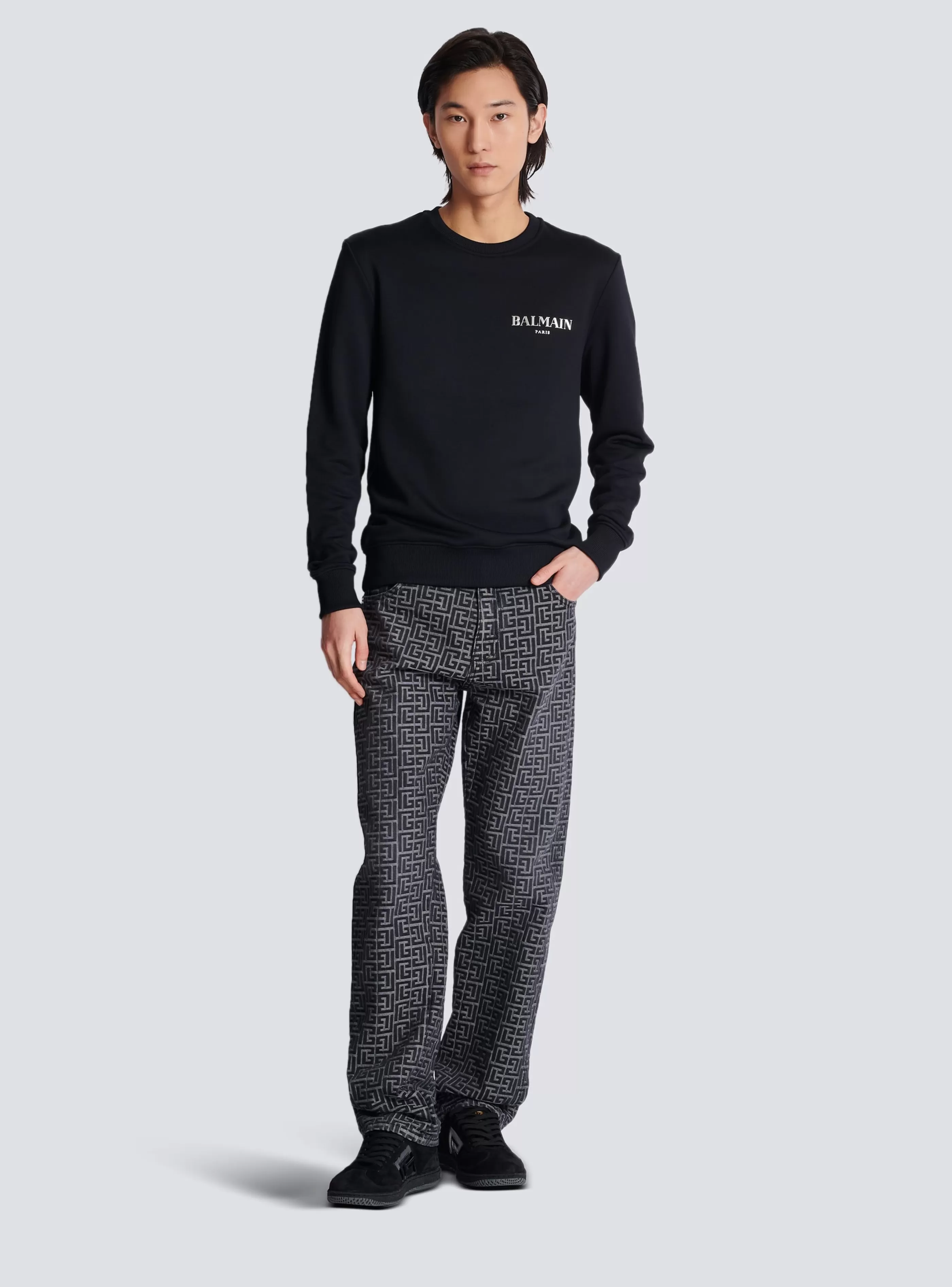 Balmain Abbigliamento Sportivo | Felpe-Vintage Sweatshirt black